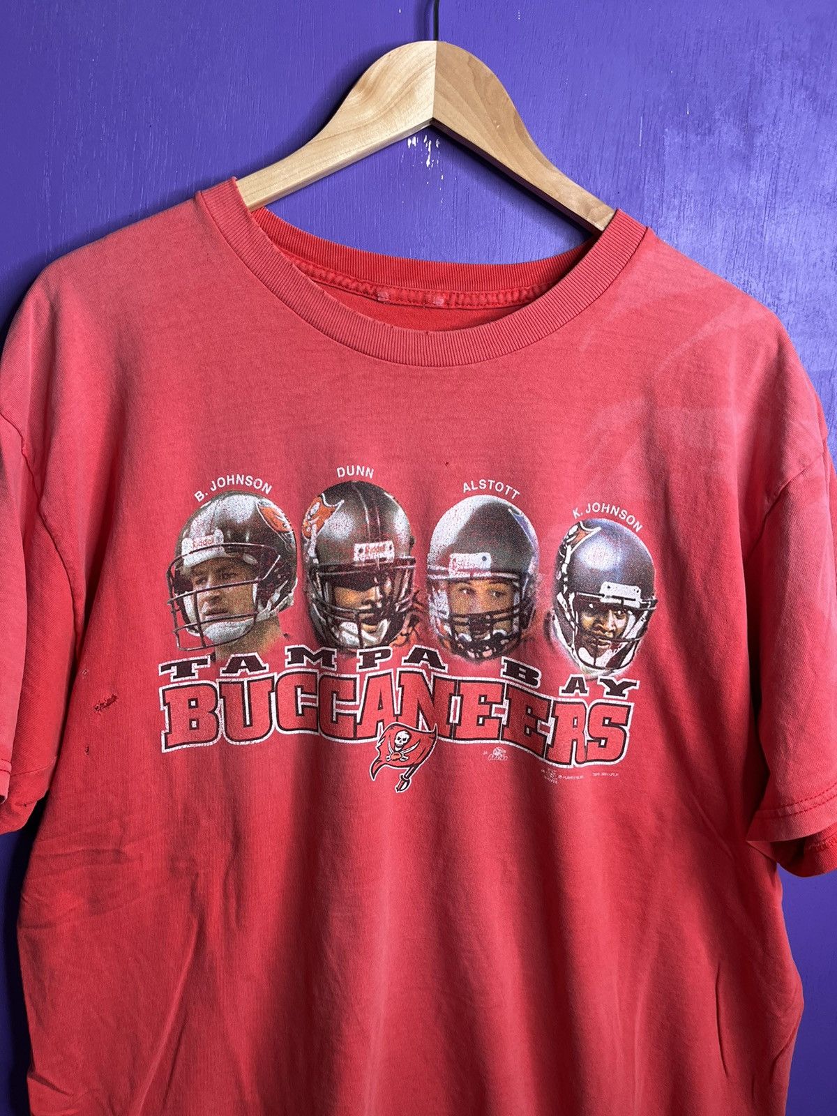 NFL × Vintage Vintage 2001 Tampa bay buccaneers players tee Size US XL / EU 56 / 4 - 3 Thumbnail