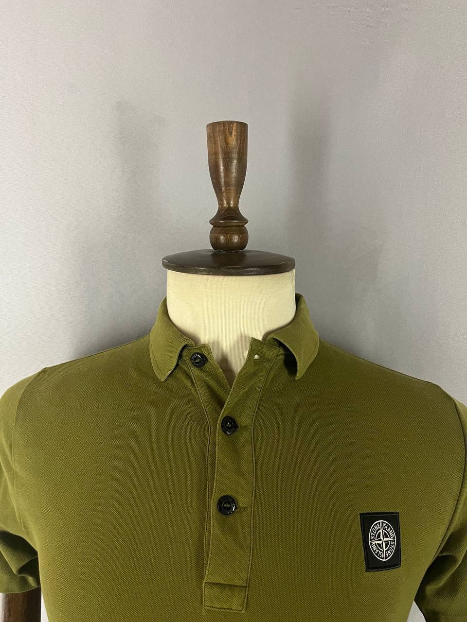Stone Island Stone Island Polo Tee T Shirt Khaki Program Patch Size US S / EU 44-46 / 1 - 3 Thumbnail