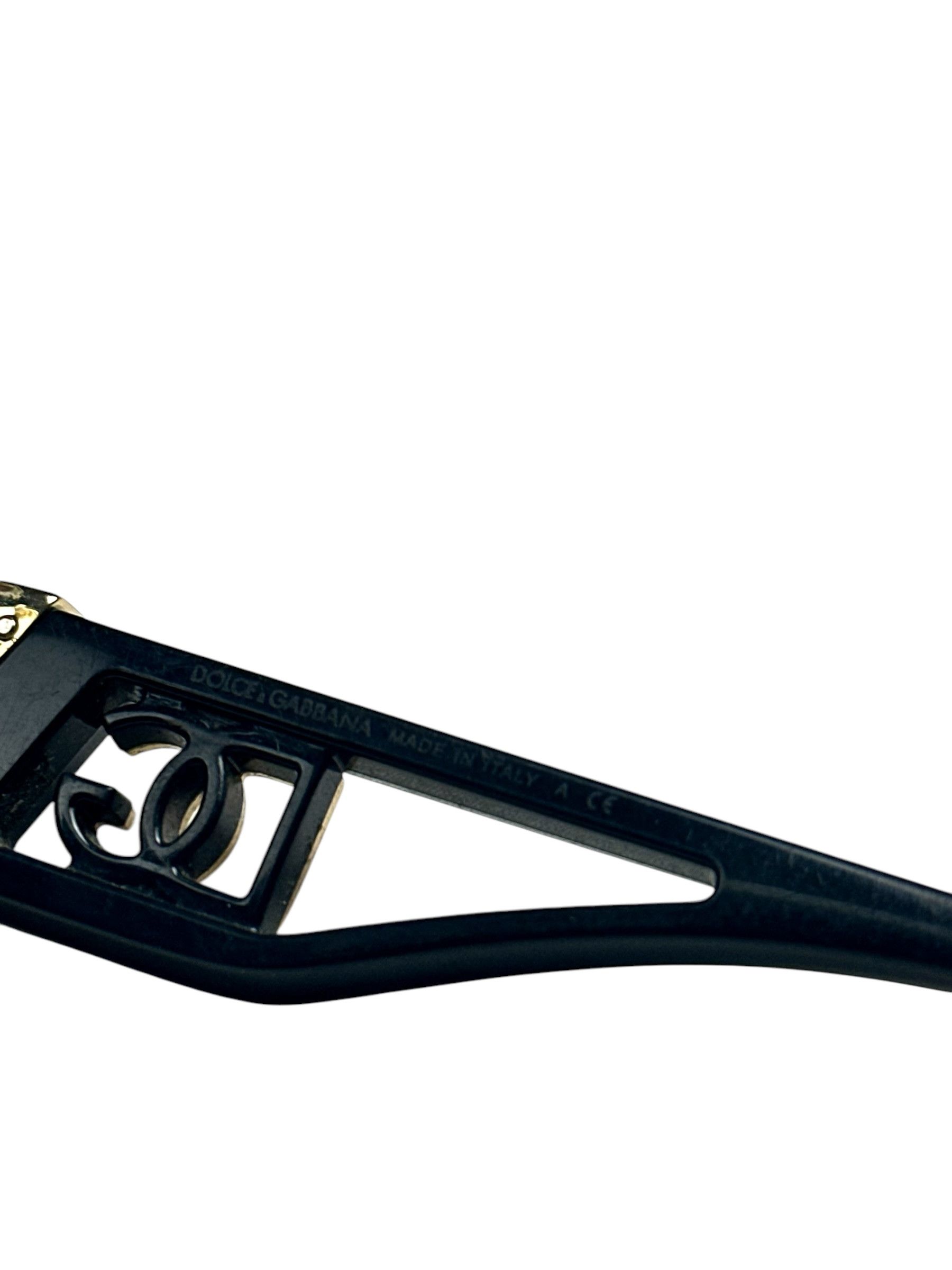 Dolce & Gabbana D&G Cateye Big Logos Sunglasses Size ONE SIZE - 9 Thumbnail
