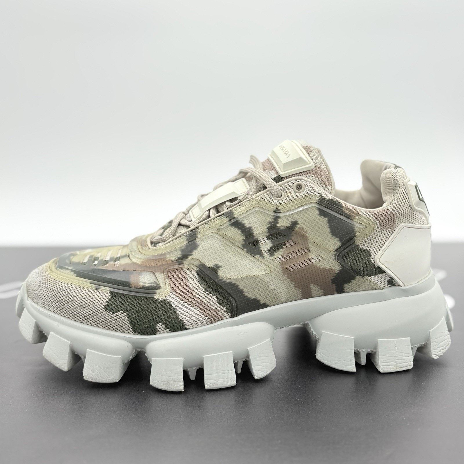 Prada Prada Cloudbust Thunder Sneakers Men ' Camo ' | GREAT COND! Size US 8.5 / EU 41-42 - 8 Thumbnail