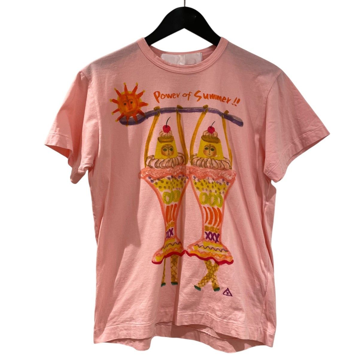 Comme des Garcons "Power of Summer!!" Painted Tee Size US M / EU 48-50 / 2 - 1 Thumbnail