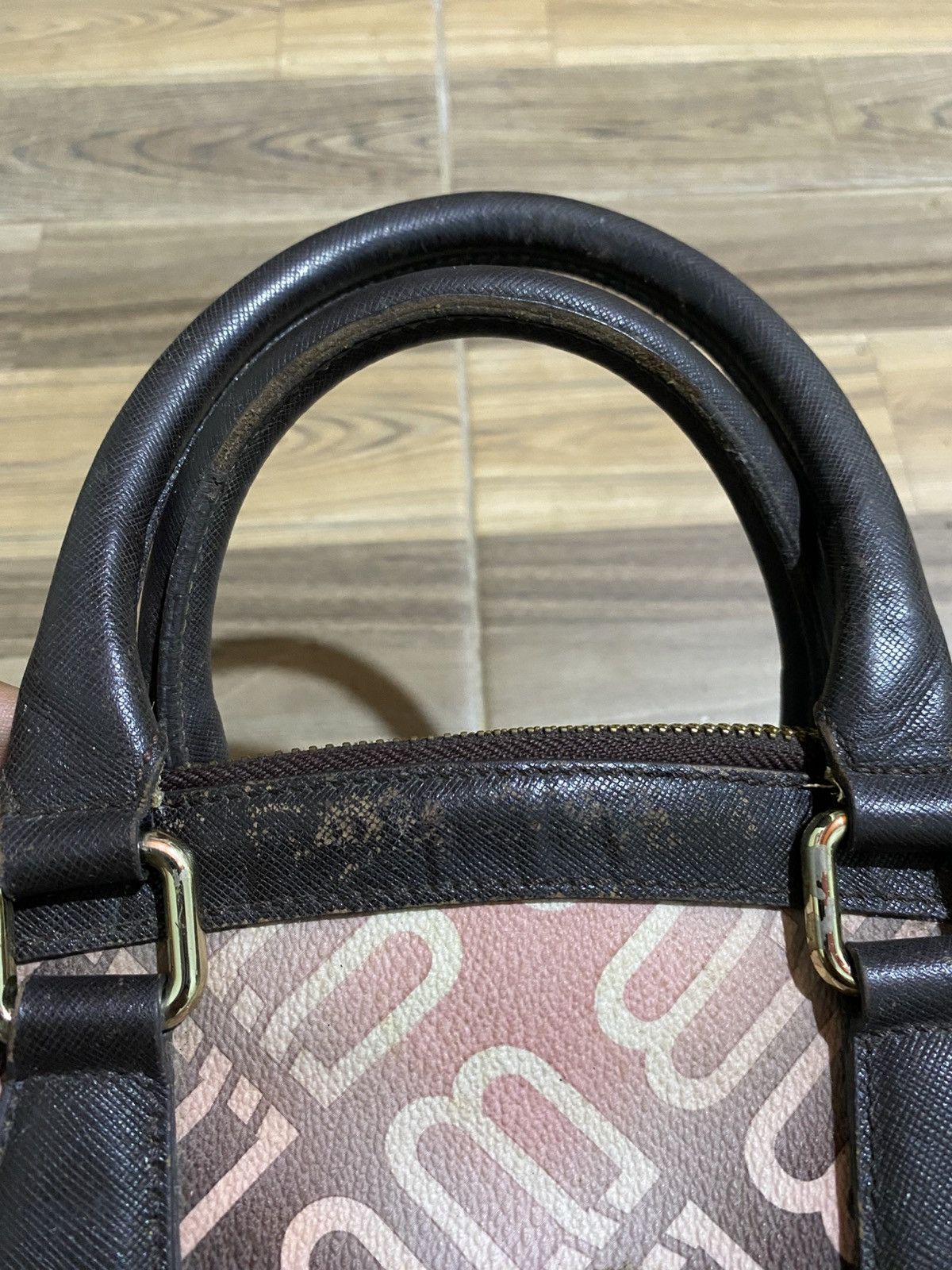Balenciaga 💥NEED GONE💥 VINTAGE BALENCIAGA BAG MONOGRAM BB Size ONE SIZE - 8 Thumbnail