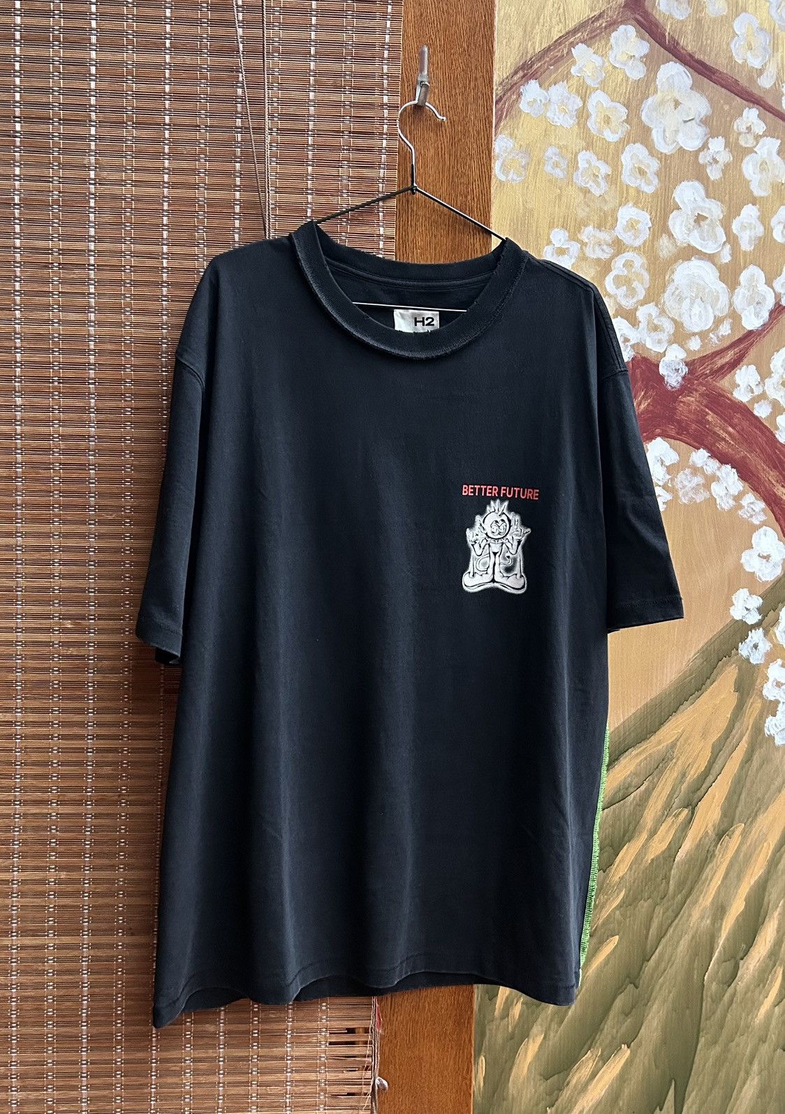 H&M × Heron Preston H2 by Heron Preston X H&M Oversized Graphic Print Tee NWOT Size US S / EU 44-46 / 1 - 2 Thumbnail
