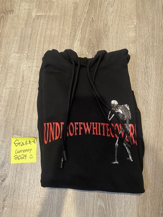 Off white hot sale reversible hoodie