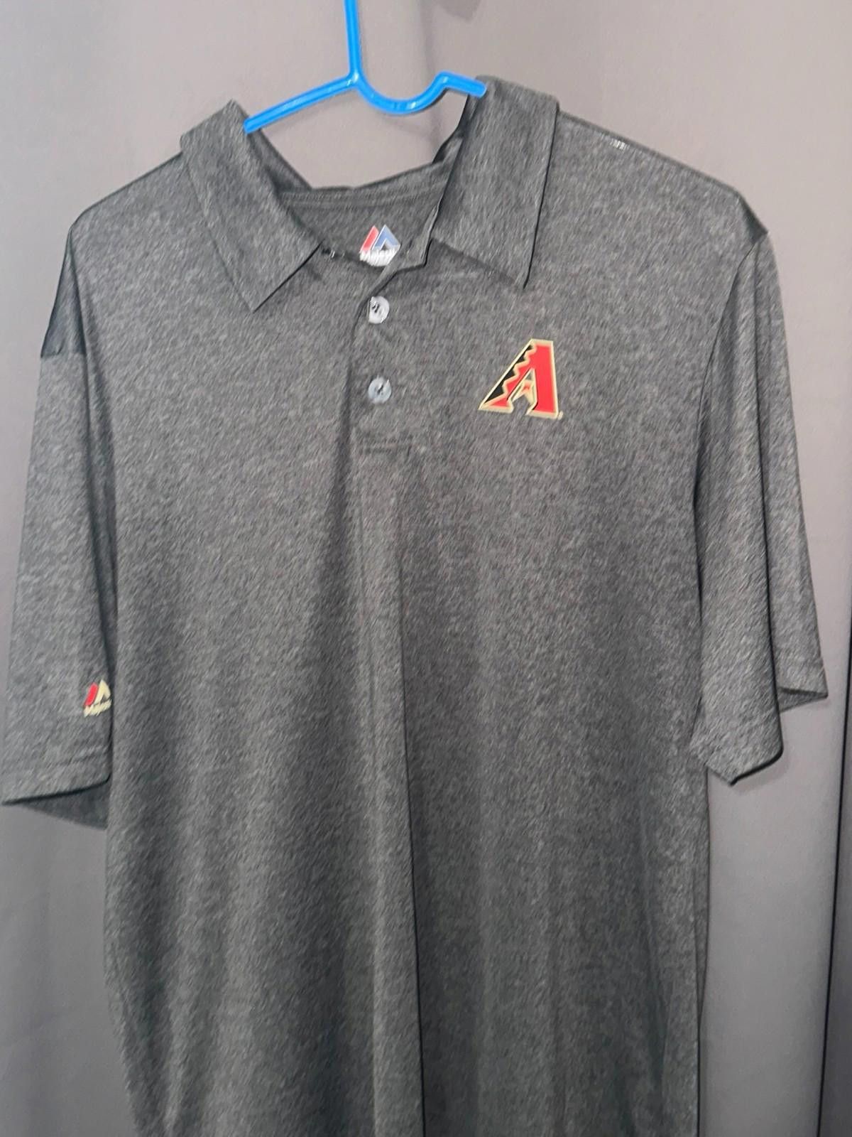 Majestic Arizona Diamondbacks Majestic polo (Men’s L) Size US L / EU 52-54 / 3 - 2 Thumbnail
