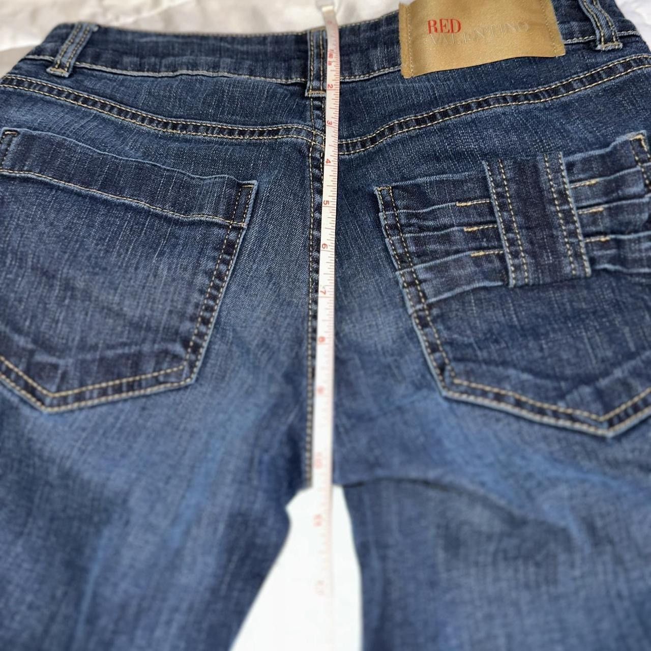 RED Valentino Red Valentino Garavani Vintage Bow Embellished Pocket Jeans Size 28" / US 6 / IT 42 - 4 Thumbnail