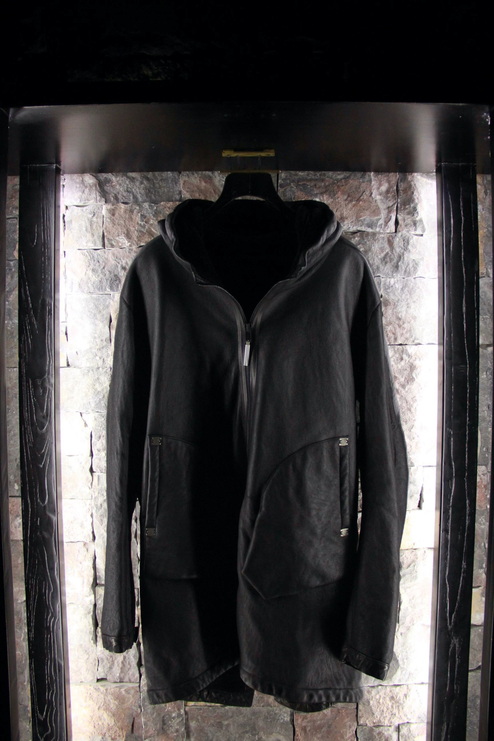 Isaac Sellam Experience Isaac Sellam Experience Black Heavy Coats Men xl Size US XL / EU 56 / 4 - 1 Thumbnail