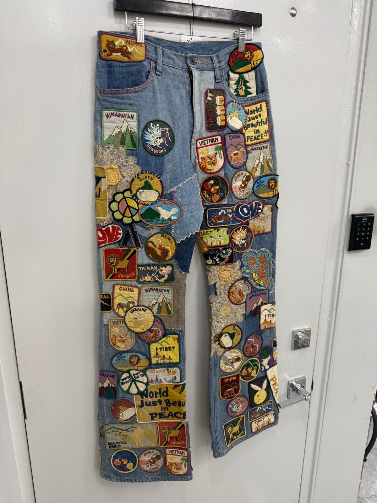 Kapital Kapital Kountry Denim Rat Flare Jeans Size US 32 / EU 48 - 2 Thumbnail