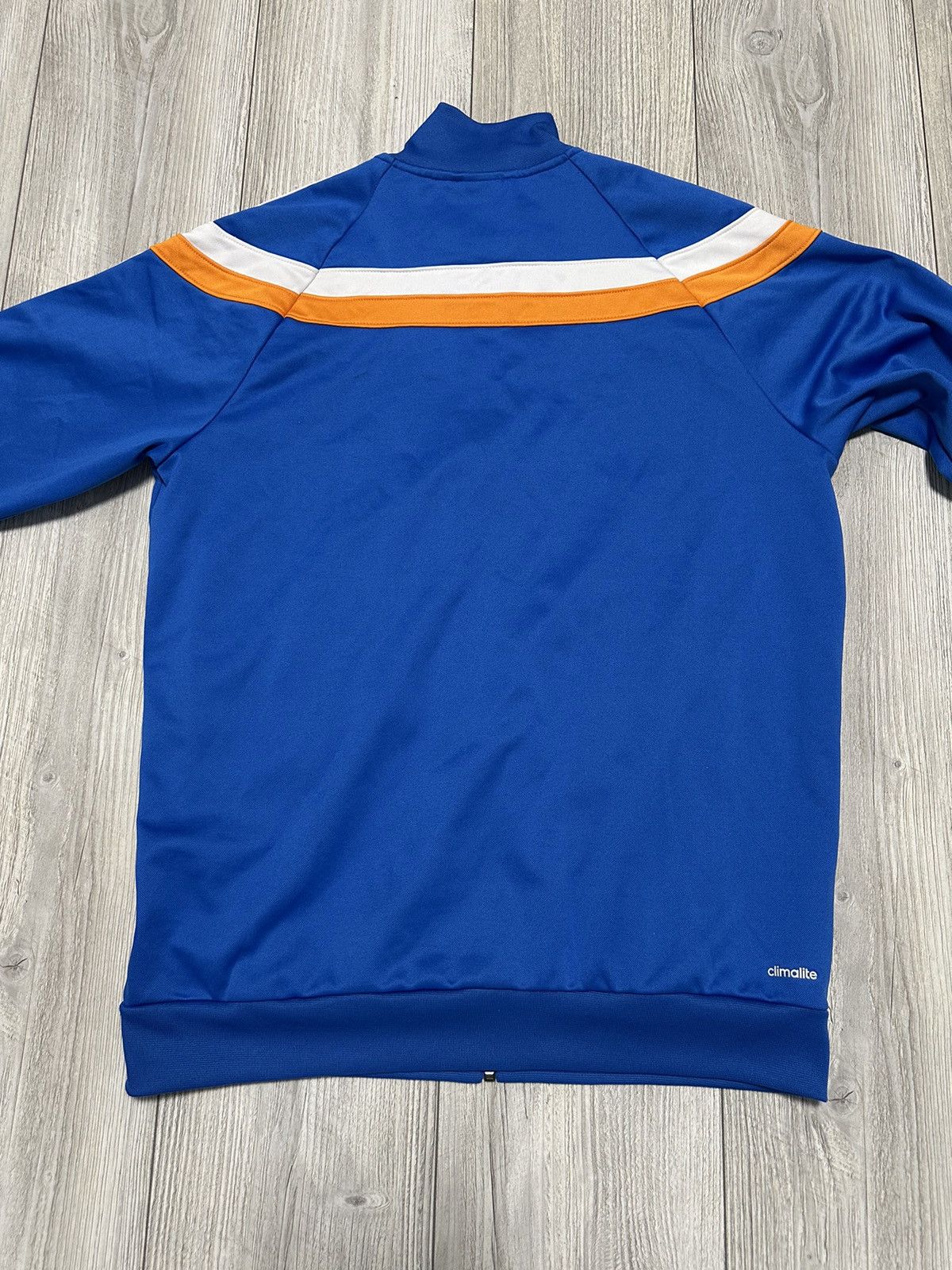 Adidas ADIDAS 2013 REAL MADRID ANTHEM TRACK JACKET Blue Size US M / EU 48-50 / 2 - 5 Thumbnail