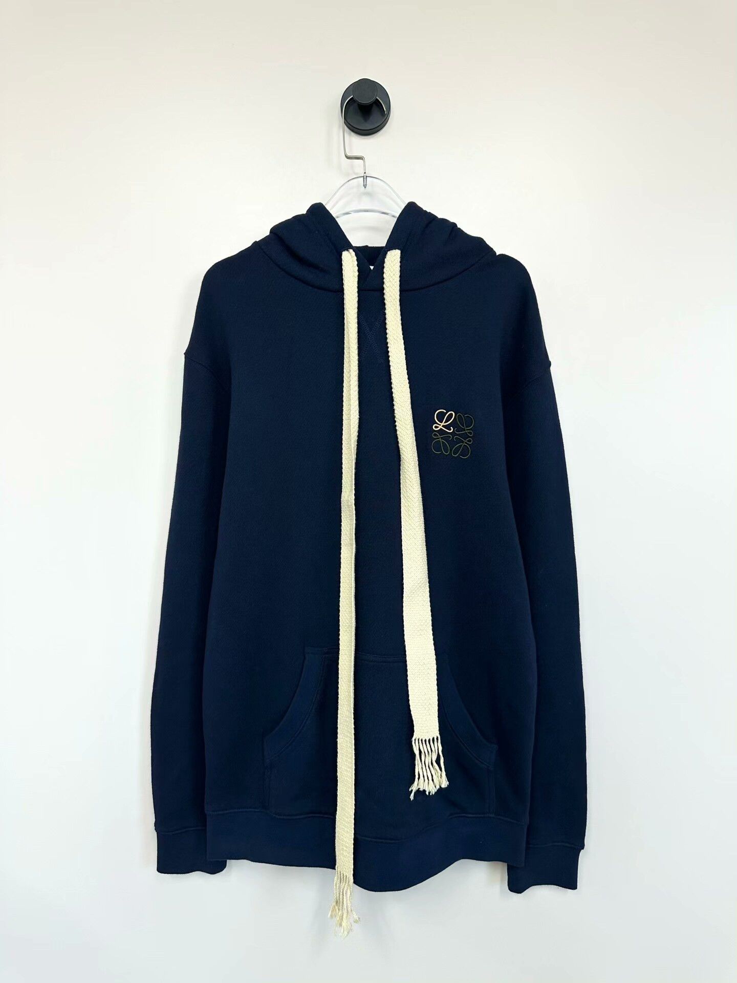 Loewe Loewe Blue Logo Hooded Sweatshirt Size US S / EU 44-46 / 1 - 1 Thumbnail