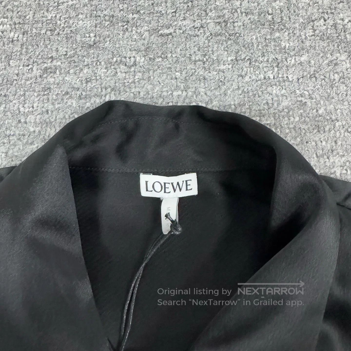 Loewe Loewe Logo Black Silk Long. Size S / US 4 / IT 40 - 8 Thumbnail
