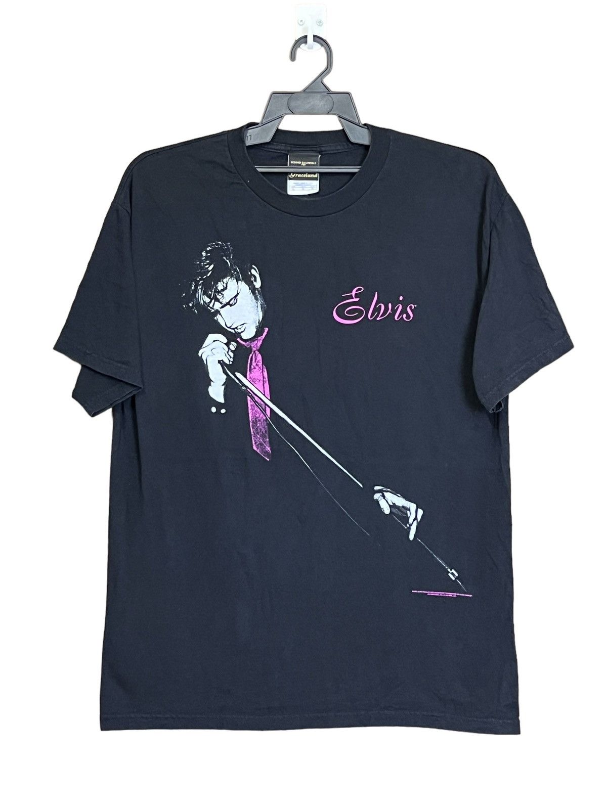 Legendary Goods VINTAGE 90s ELVIS PRESLEY 1999 TEE SHIRT Size US L / EU 52-54 / 3 - 1 Thumbnail