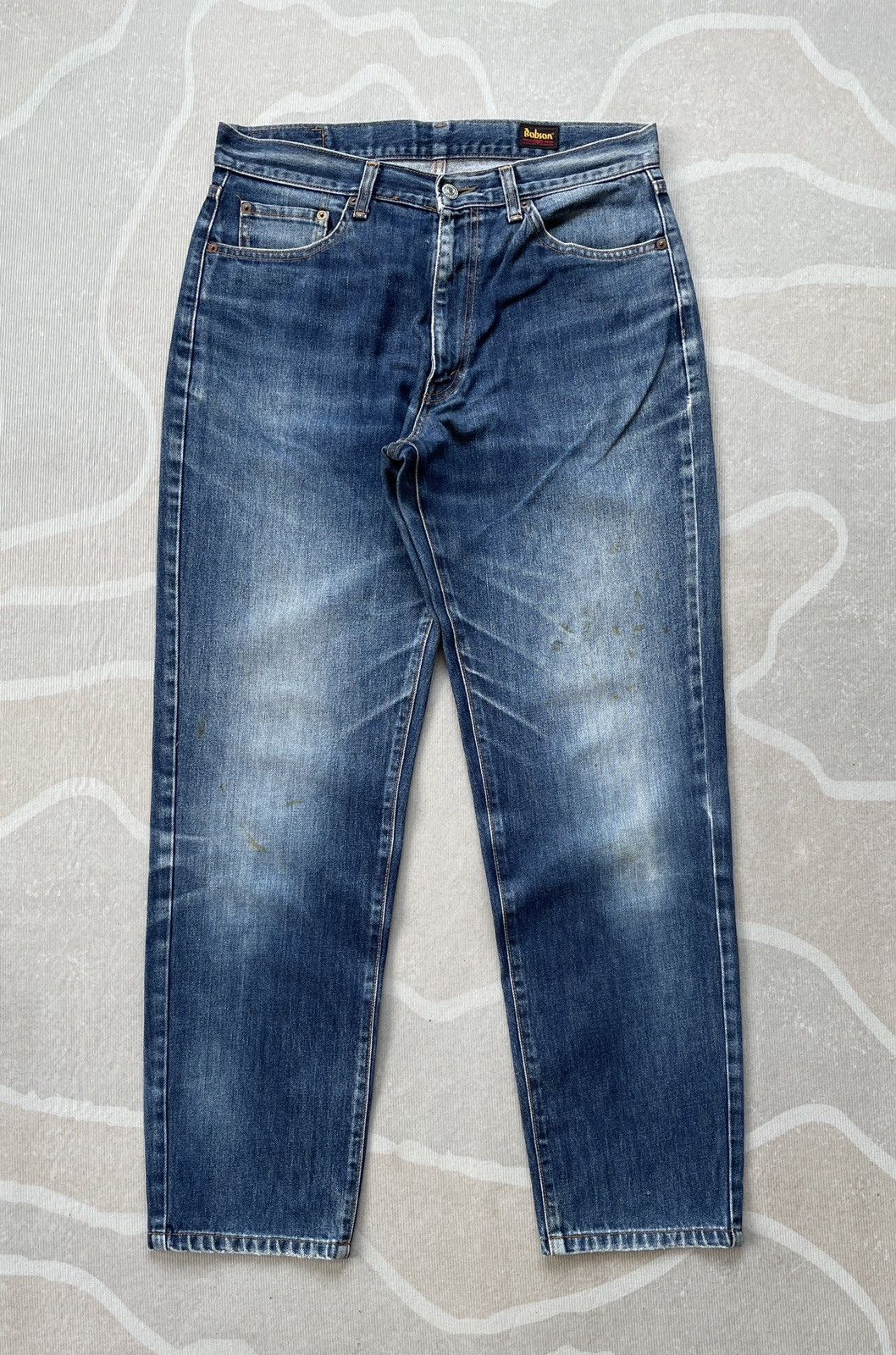 Japanese Brand Bobson Jeans (LG135) Size US 32 / EU 48 - 1 Thumbnail