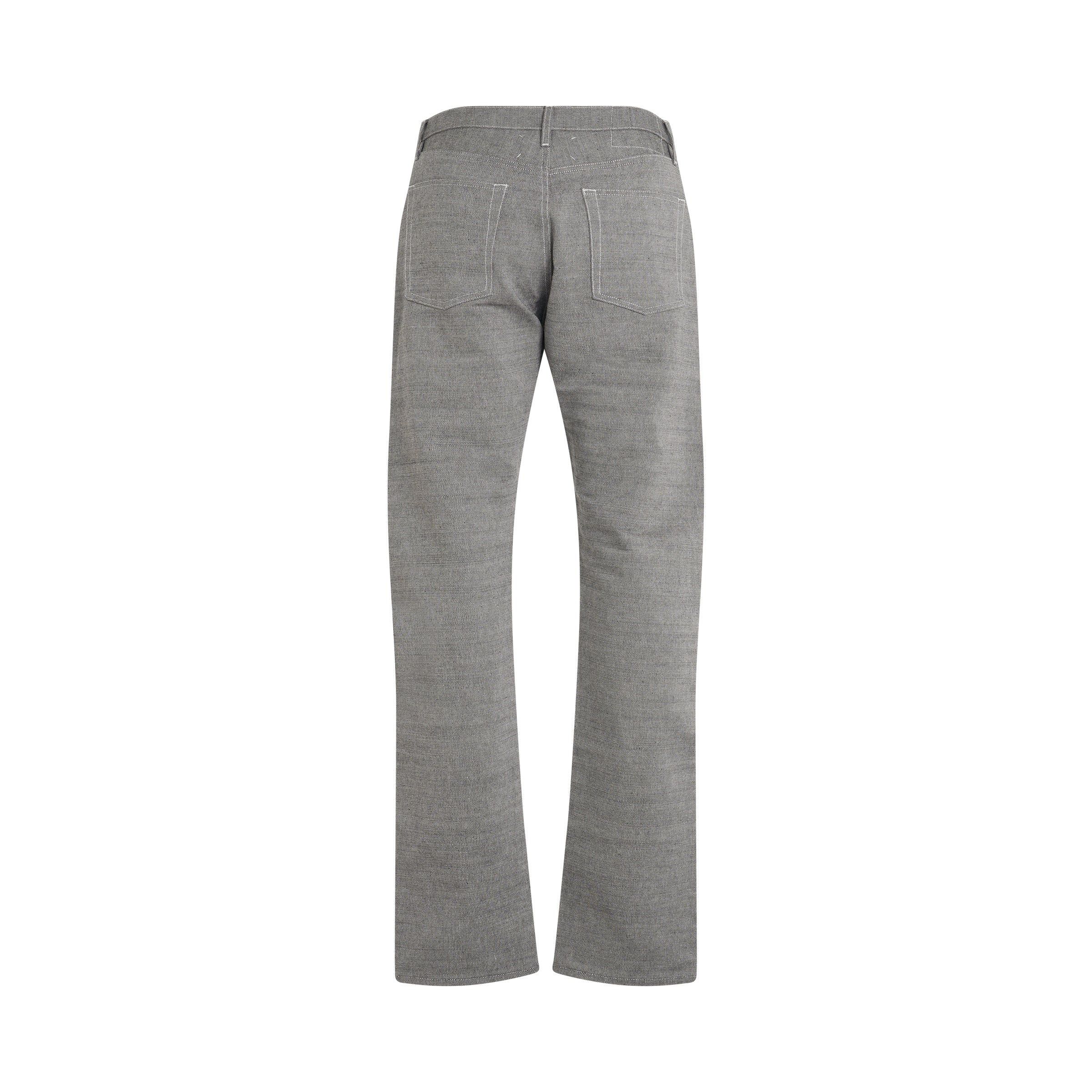 Maison Margiela o1mris0824 Straight Pants in Caviar Size US 30 / EU 46 - 4 Thumbnail