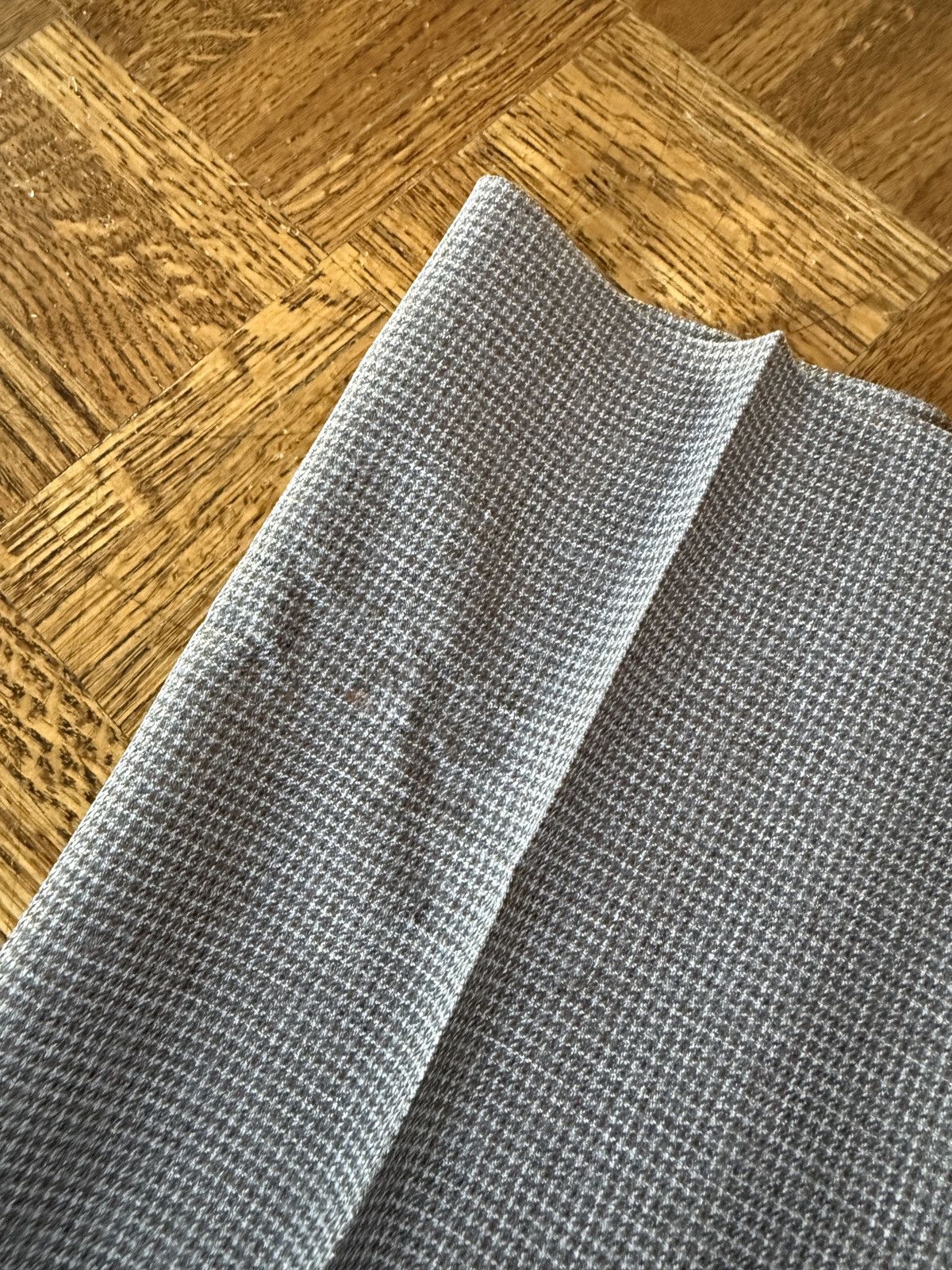 Vintage Vintage 70s Flared Houndstooth Trousers Size US 35 - 8 Thumbnail