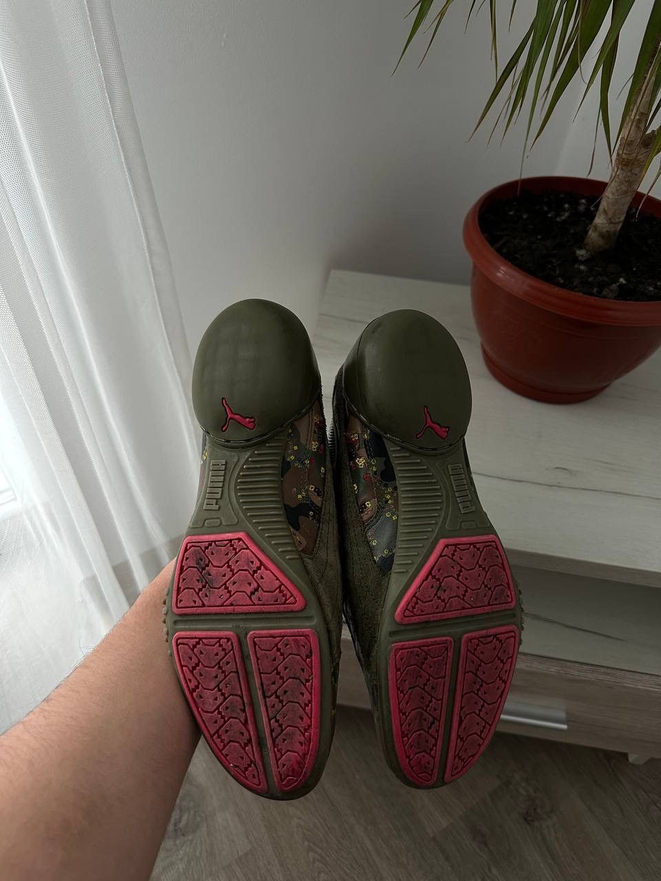 Maison MIHARA YASUHIRO Vintage Miharayasuhiro Puma Camo Floral Sneakers Size US 7 / EU 40 - 11 Thumbnail
