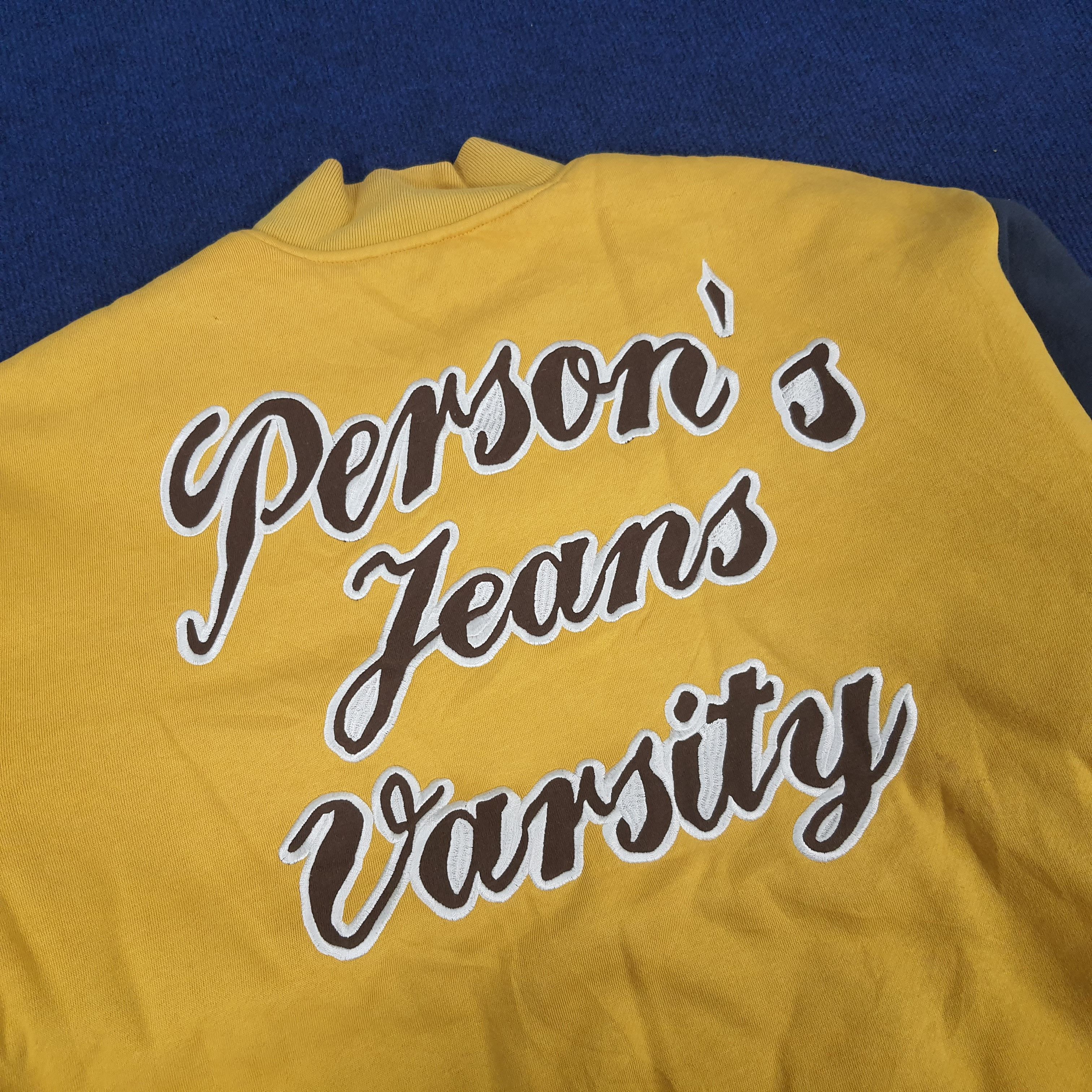 PERSON'S × Vintage Vintage Person's Jean Varsity Patches Varsity Jacket Size US L / EU 52-54 / 3 - 2 Thumbnail