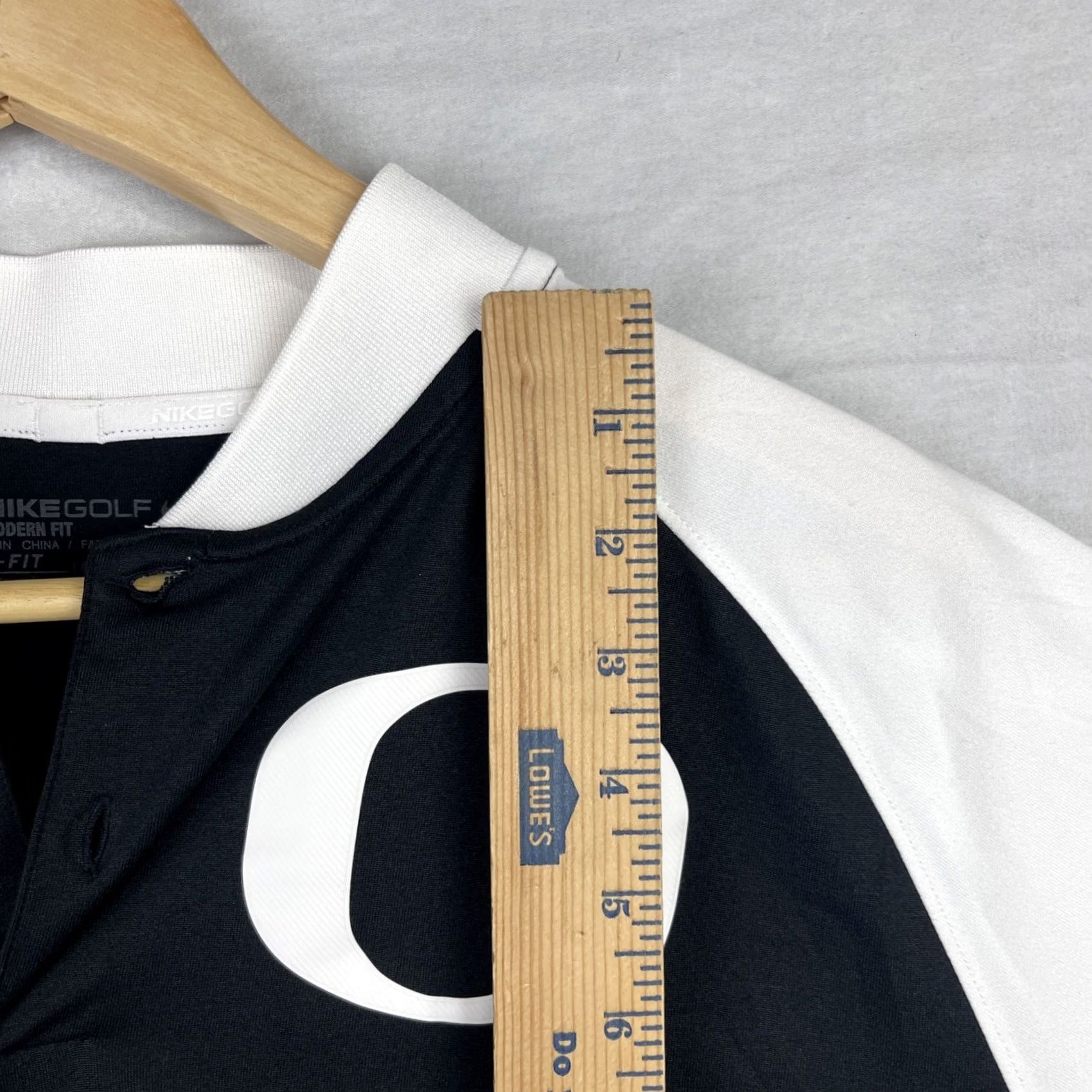 Nike Nike Dri-Fit Oregon Ducks Shirt Mens Medium Black Polo Capable Collar Team Issue Size US M / EU 48-50 / 2 - 5 Thumbnail