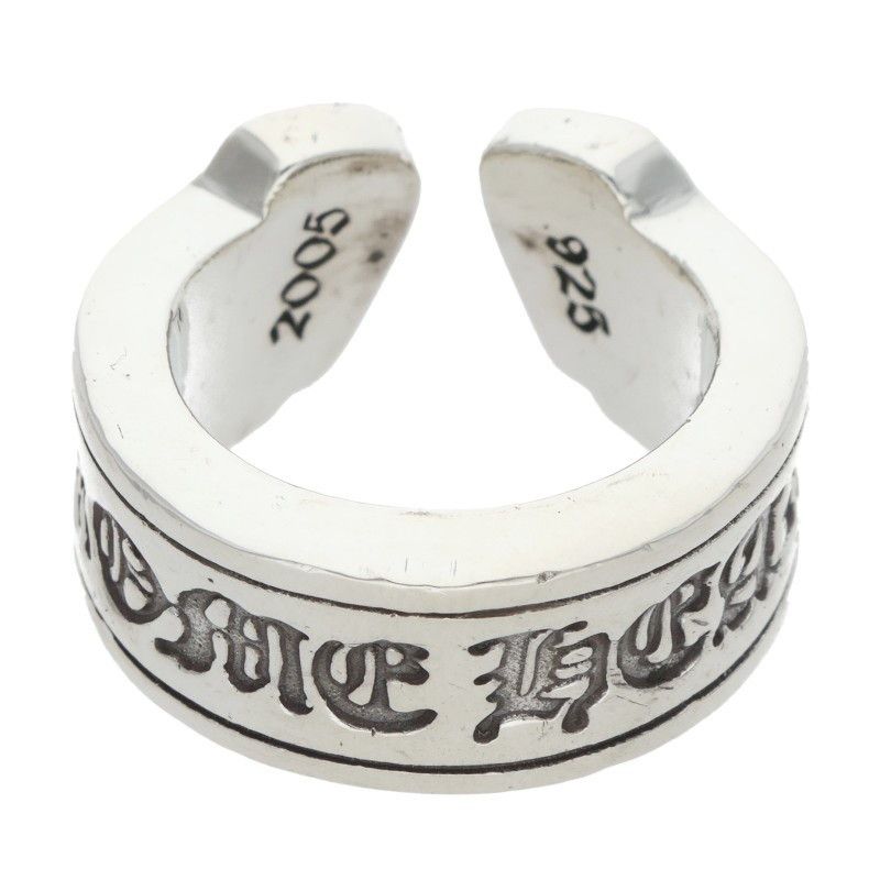 Chrome Hearts Chrome Hearts - Scroll - Label Ring (SIZE 7) | Grailed