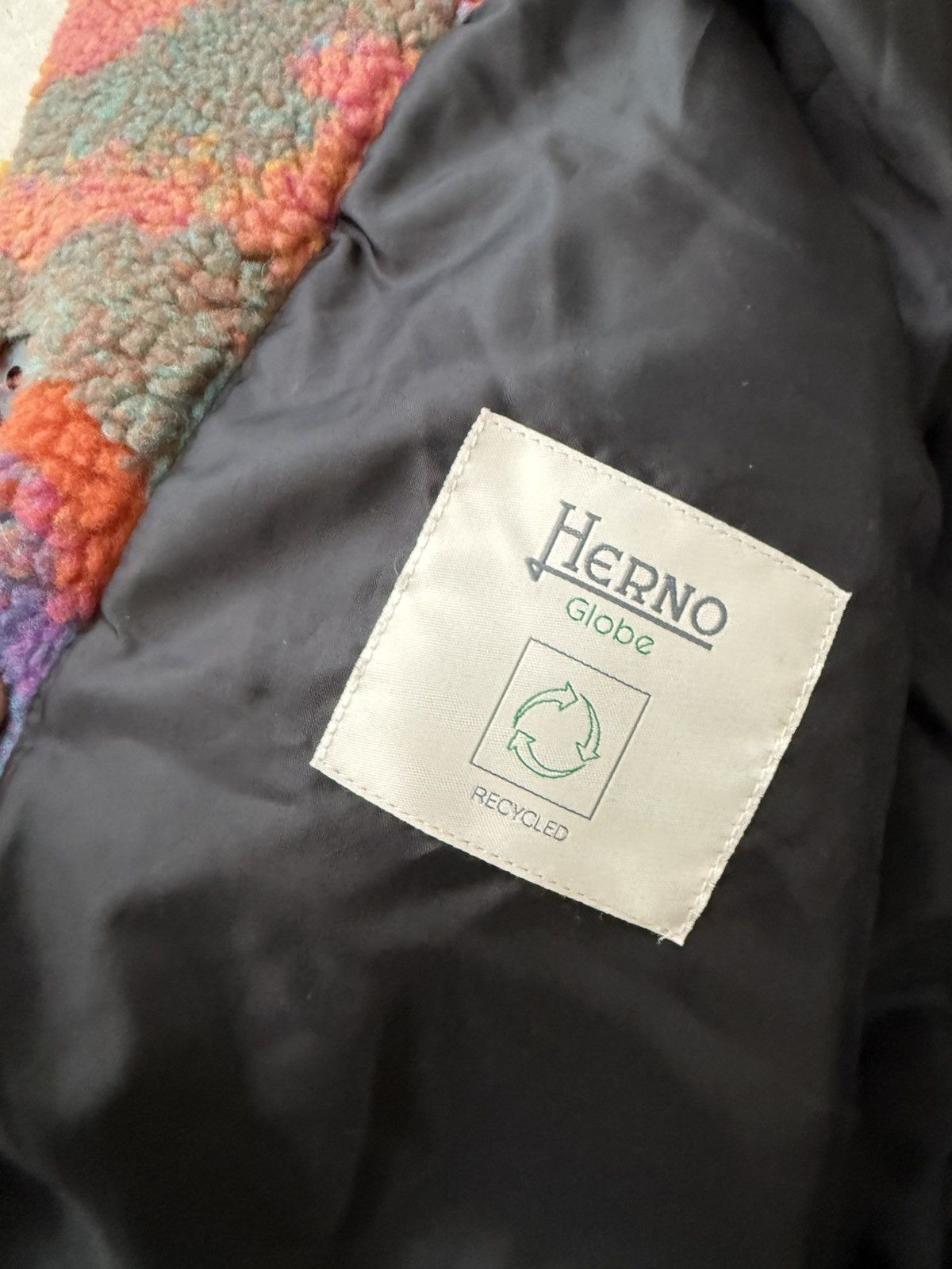 Herno Herno Printed Faux Fur Coat Size XXL / US 16-18 / IT 52-54 - 5 Thumbnail