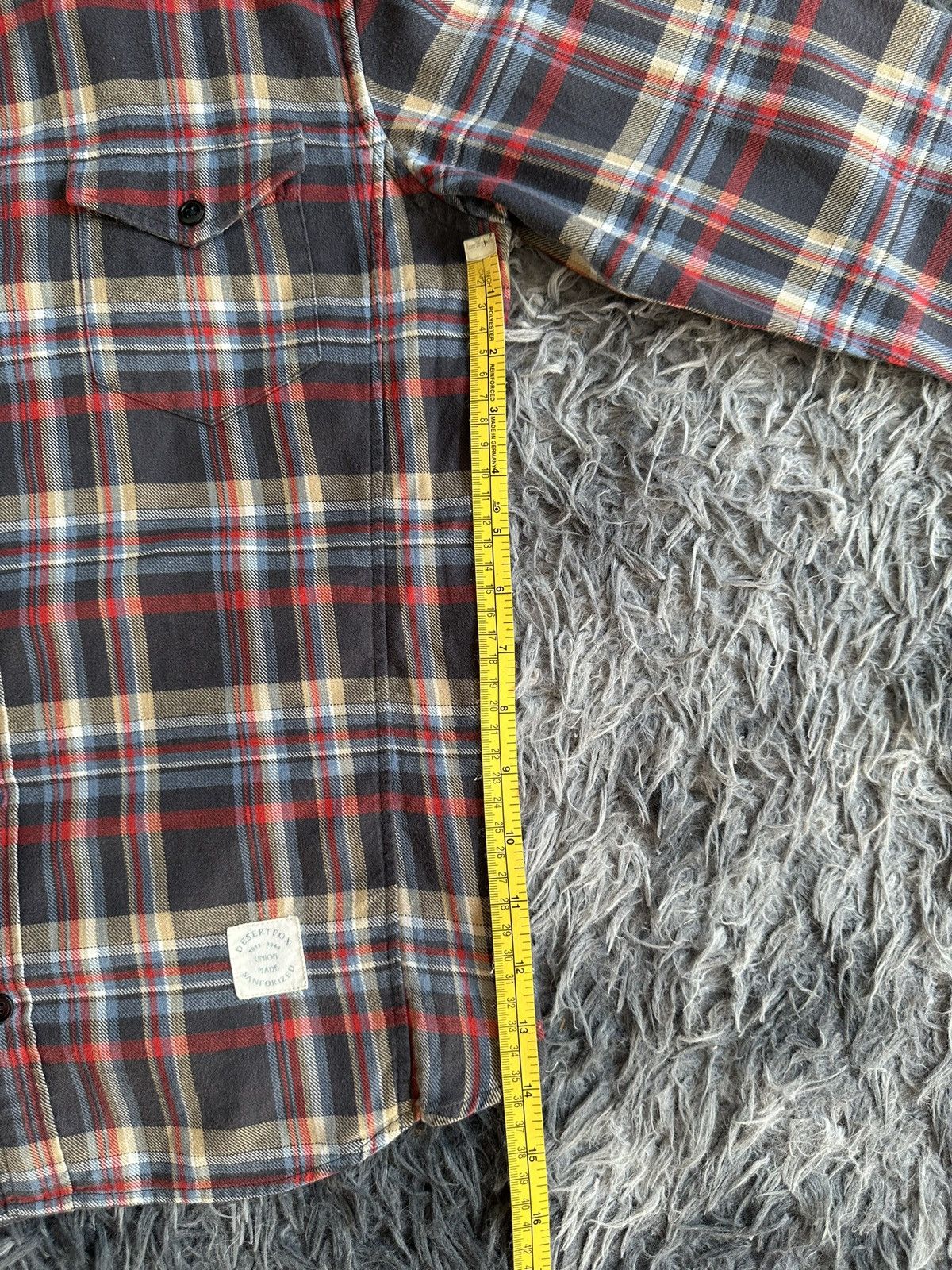 PPFM FW08 PPFM '' Desert Fox'' checker cotton flannel shirt Size US M / EU 48-50 / 2 - 13 Thumbnail