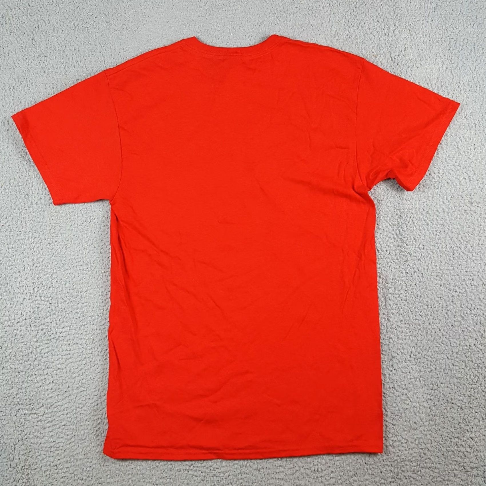 Delta Hoppers Island T-Shirt Red Short Sleeve Delta Unisex Adults S Crew Neck Cotton Solid Logo Vintage 00s 90s Y2K Retro Graphic Size US S / EU 44-46 / 1 - 4 Thumbnail