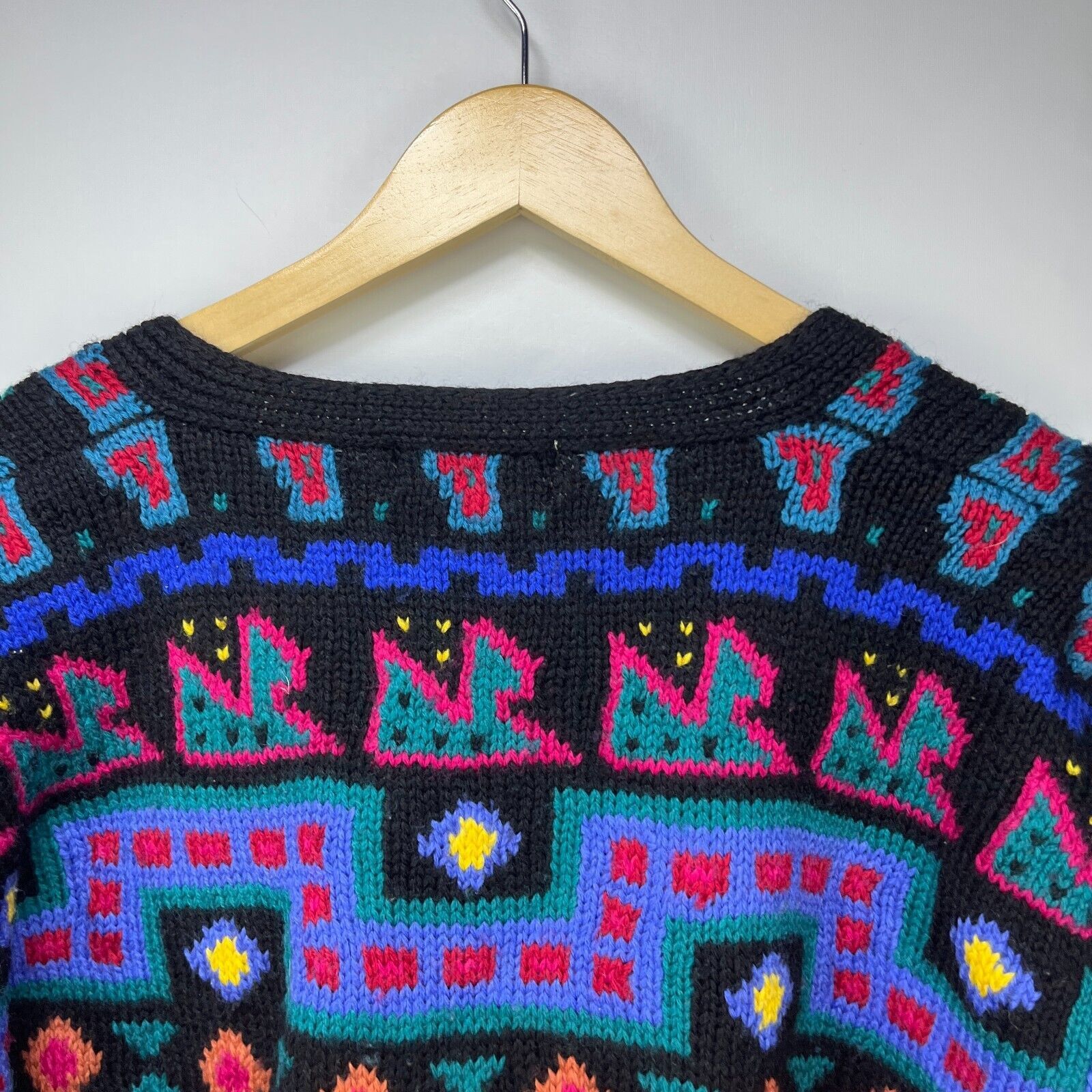 L.L. Bean × Vintage Vintage 80s LL Bean Cardigan Knit Sweater Unisex Large Rare Size US L / EU 52-54 / 3 - 12 Thumbnail