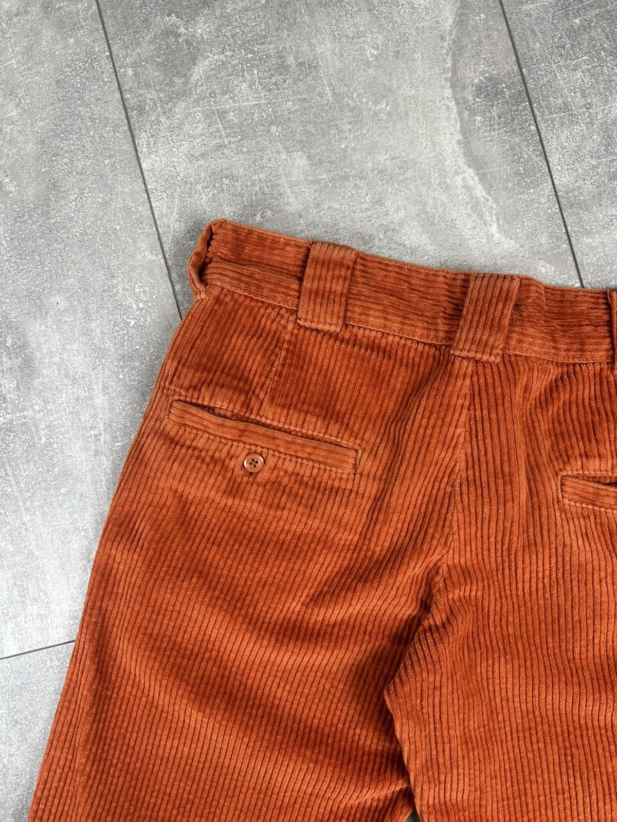 Dickies Dickies Orange Small Logo Corduroy Pants Size US 30 / EU 46 - 4 Thumbnail