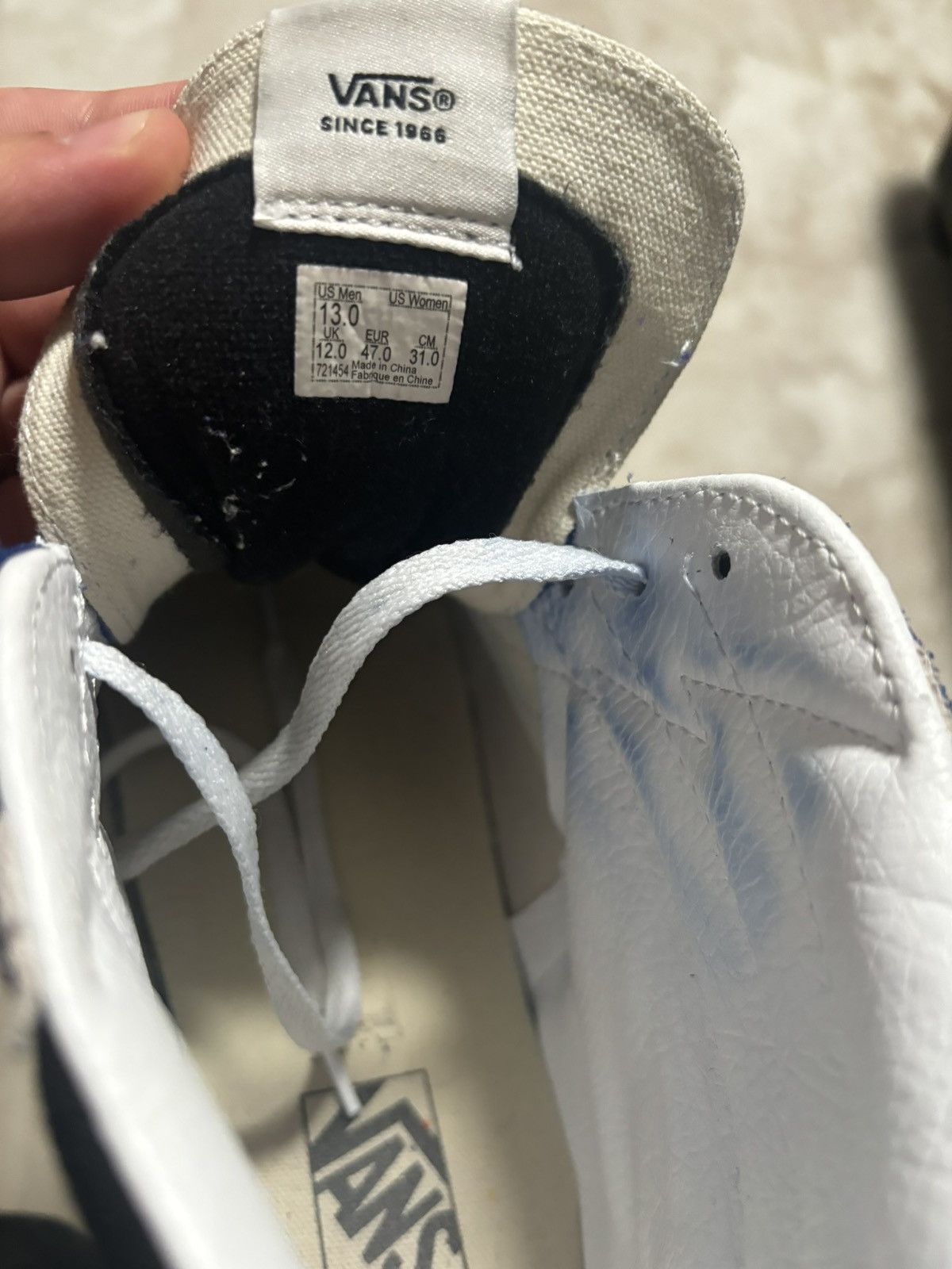 Vans Vans FOG Lightning bolt hightops Size US 13 / EU 46 - 5 Thumbnail