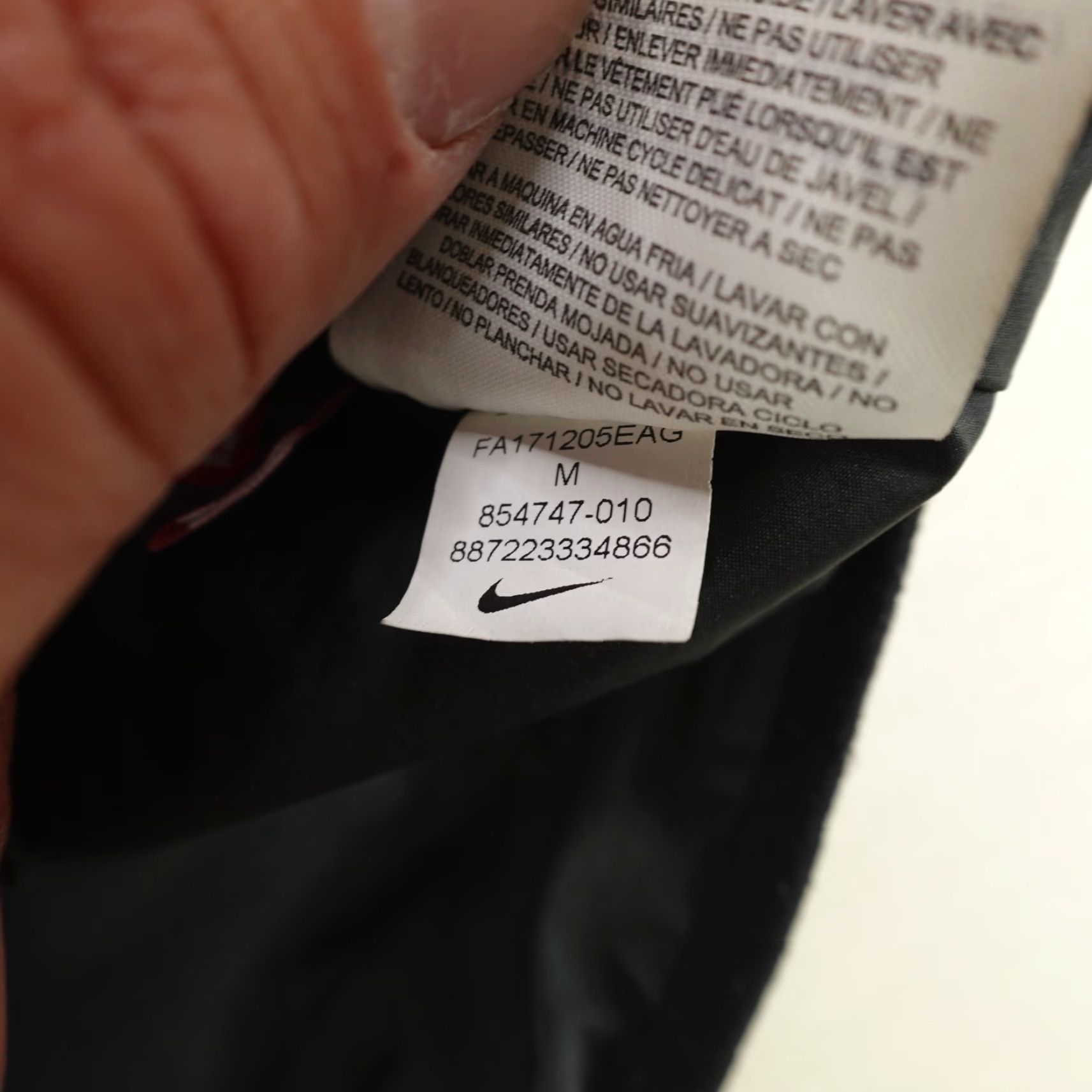 Nike Nike Jacket Womens Medium Black Primaloft Quilted Insulated Puffer Bomber Coat Size M / US 6-8 / IT 42-44 - 6 Thumbnail