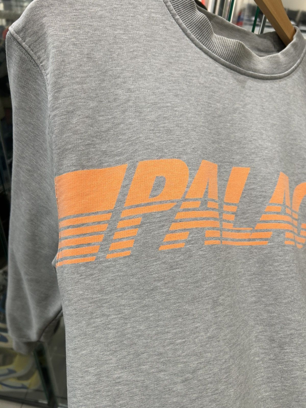 Palace Palace line crew sweatshirt grey Size US S / EU 44-46 / 1 - 2 Thumbnail