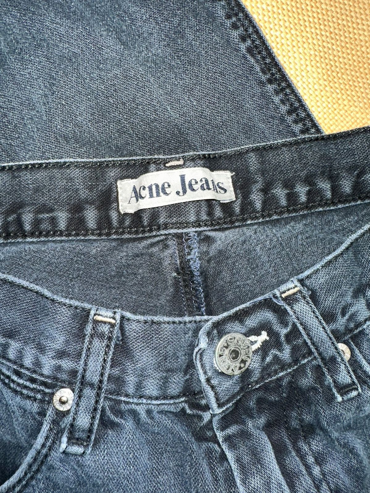 Acne Studios Acne Studios Leg Logo Jeans Size US 29 - 2 Thumbnail