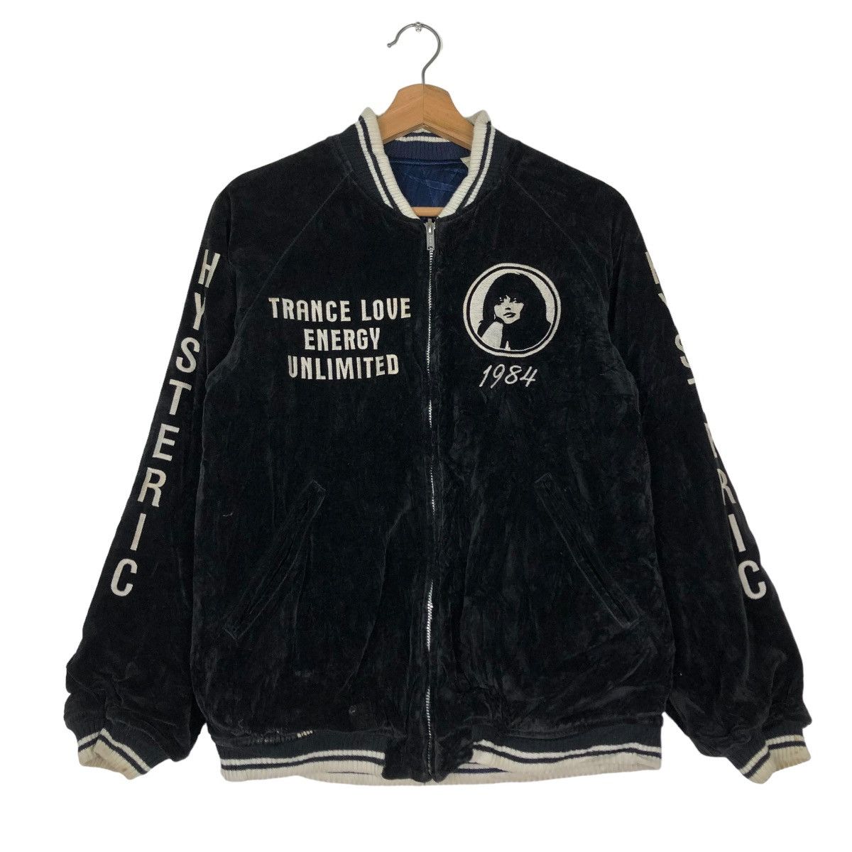 Hysteric Glamour 🔥VINTAGE 1984 HYSTERIC GLAMOUR TRANCE LOVE ENERGY UNLIMITED Size US M / EU 48-50 / 2 - 3 Thumbnail