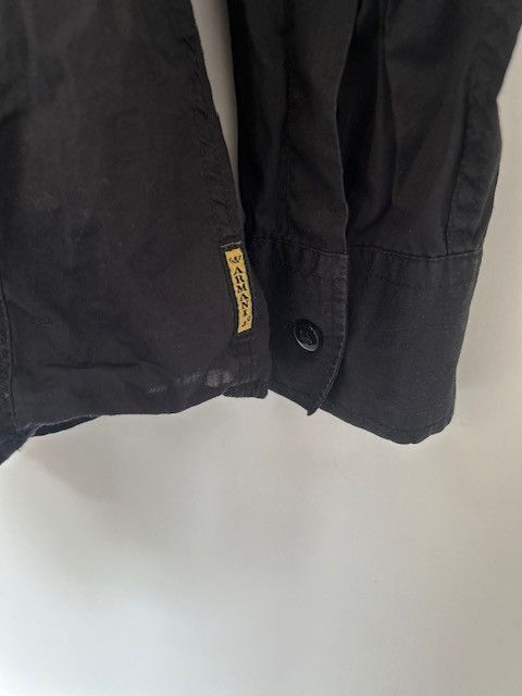 Armani Vintage Armani Jeans Black Cotton Button-Up Shirt XL Size US XL / EU 56 / 4 - 3 Thumbnail