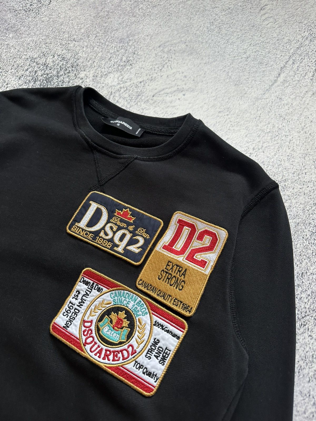 Dsquared2 DSQUARED2 Beer Logo Sweater Black Size US S / EU 44-46 / 1 - 4 Thumbnail