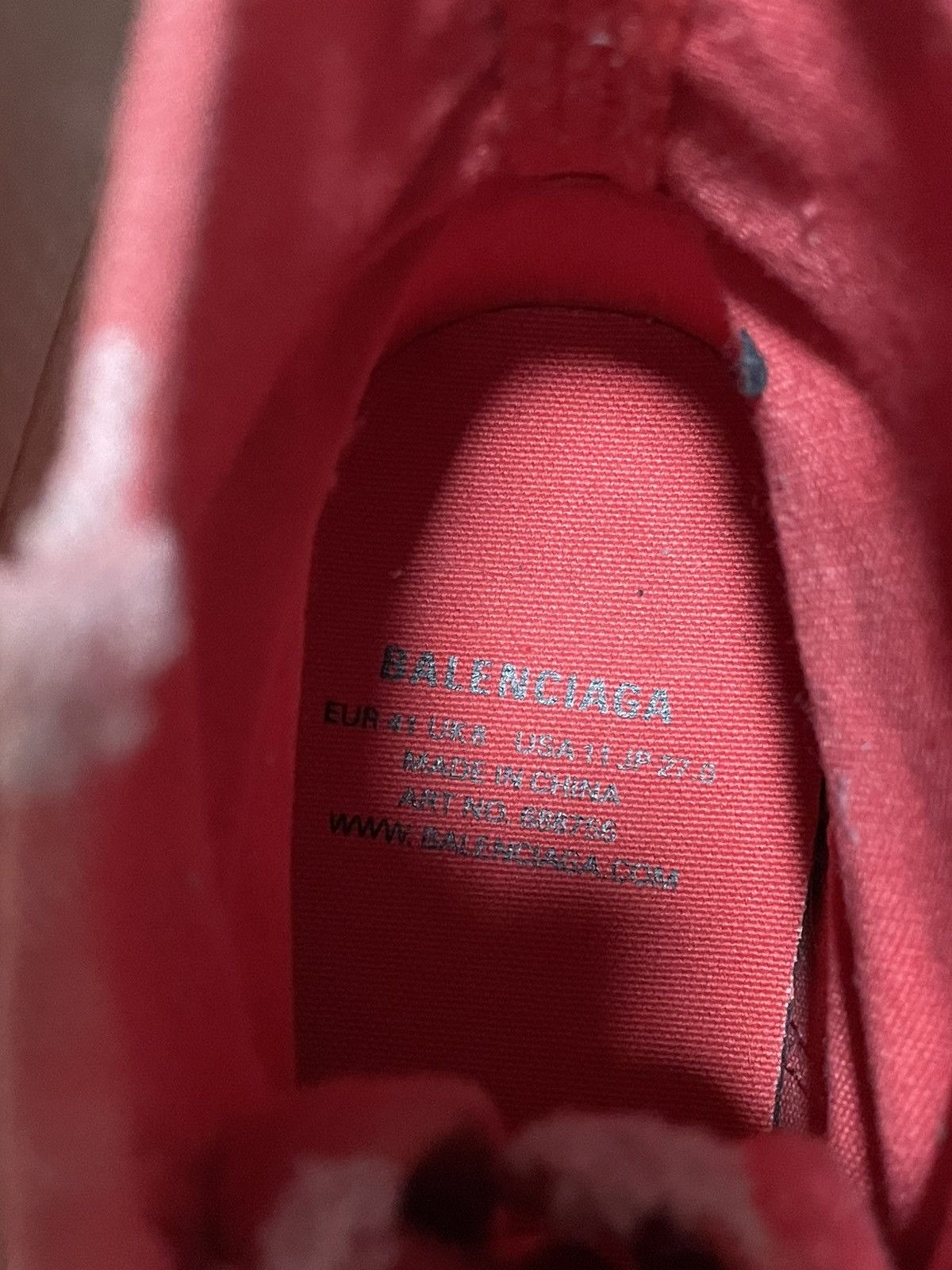 Balenciaga Balenciaga Paris sneaker Size US 8 / EU 41 - 8 Thumbnail
