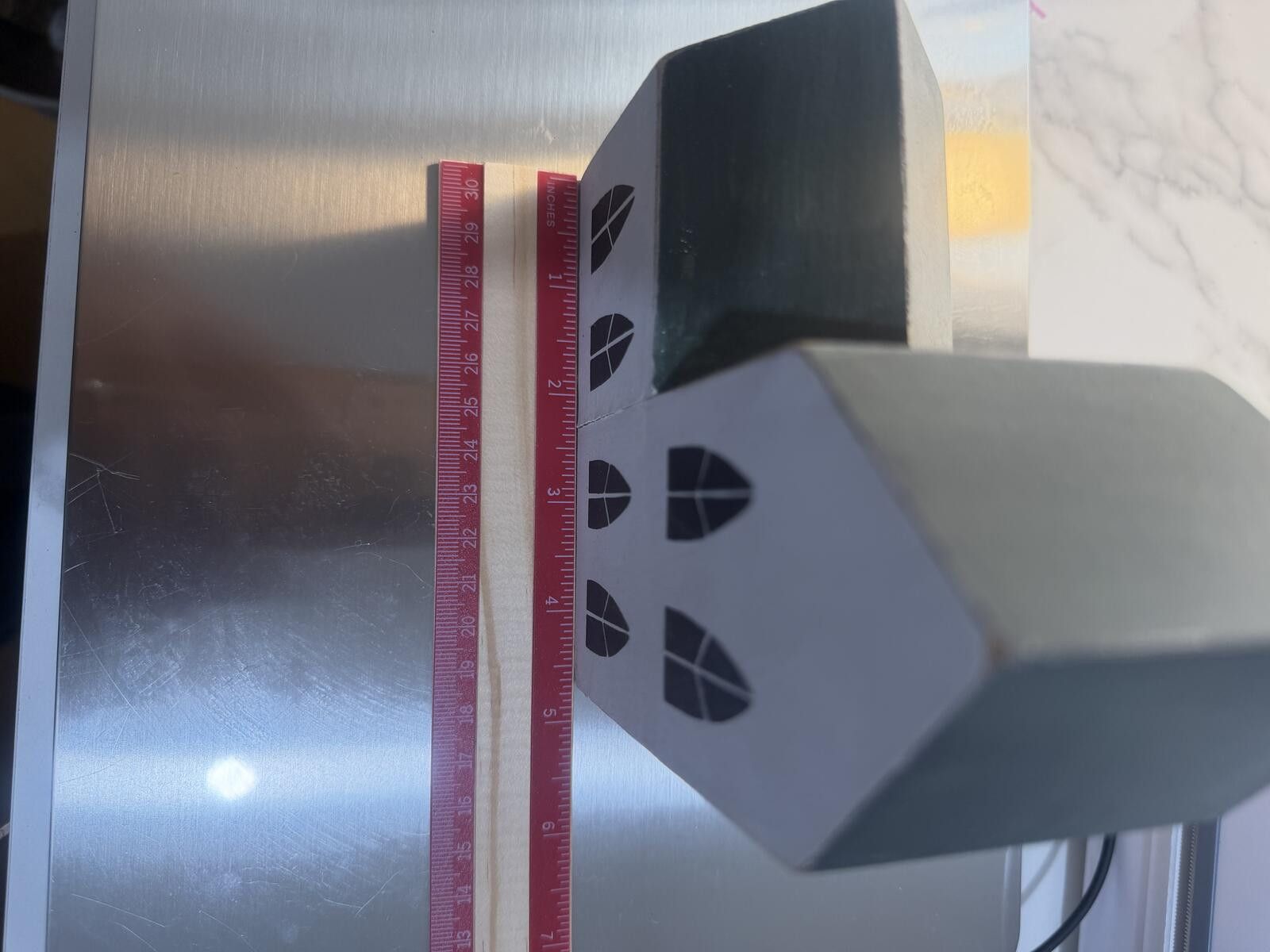 Other Distressed White Wooden Church Sitter cod15 Size ONE SIZE - 4 Thumbnail