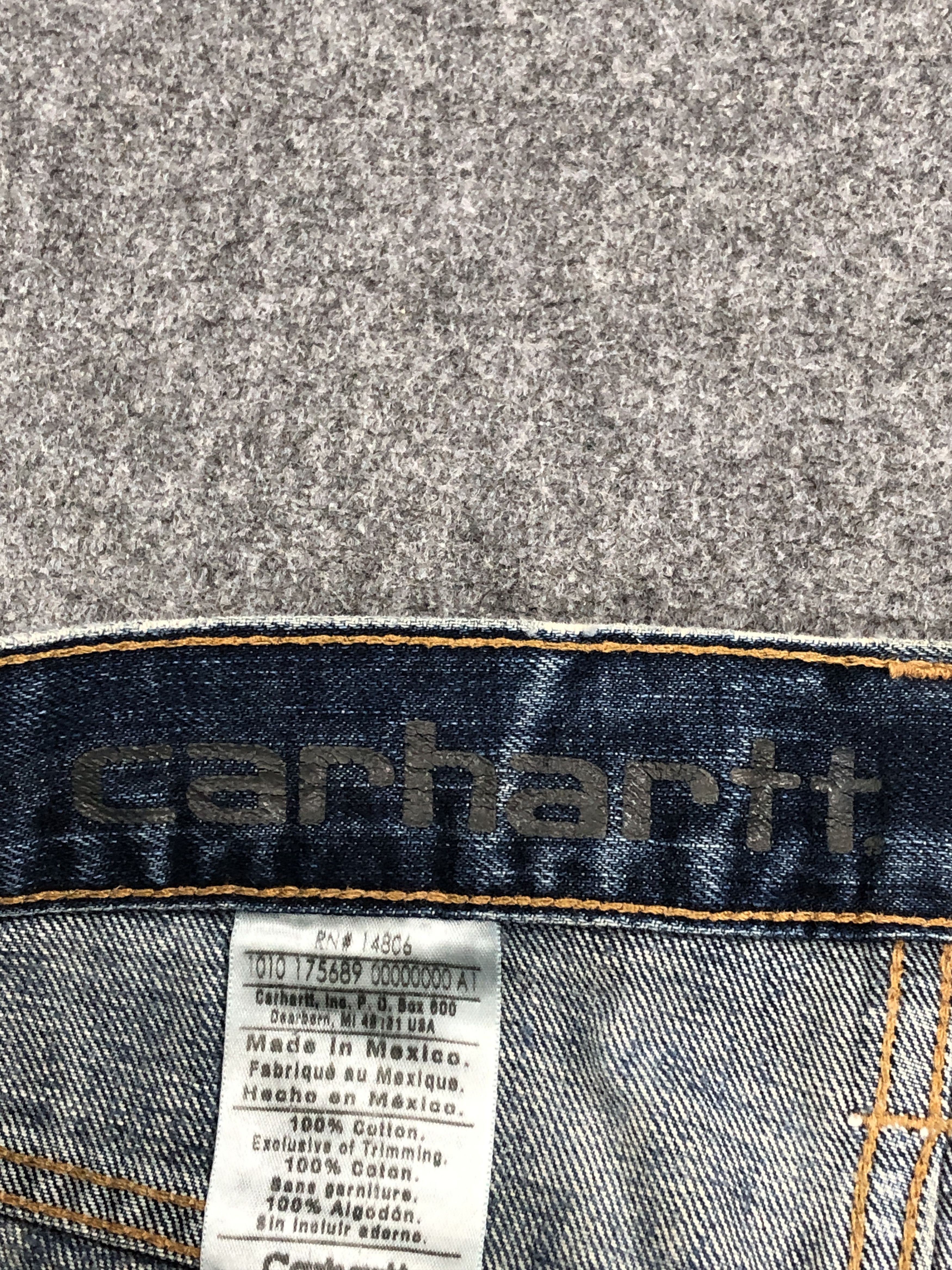 Carhartt Vintage Distressed Carhartt Flared Bootcut Jeans DP2545 Size US 31 - 12 Thumbnail