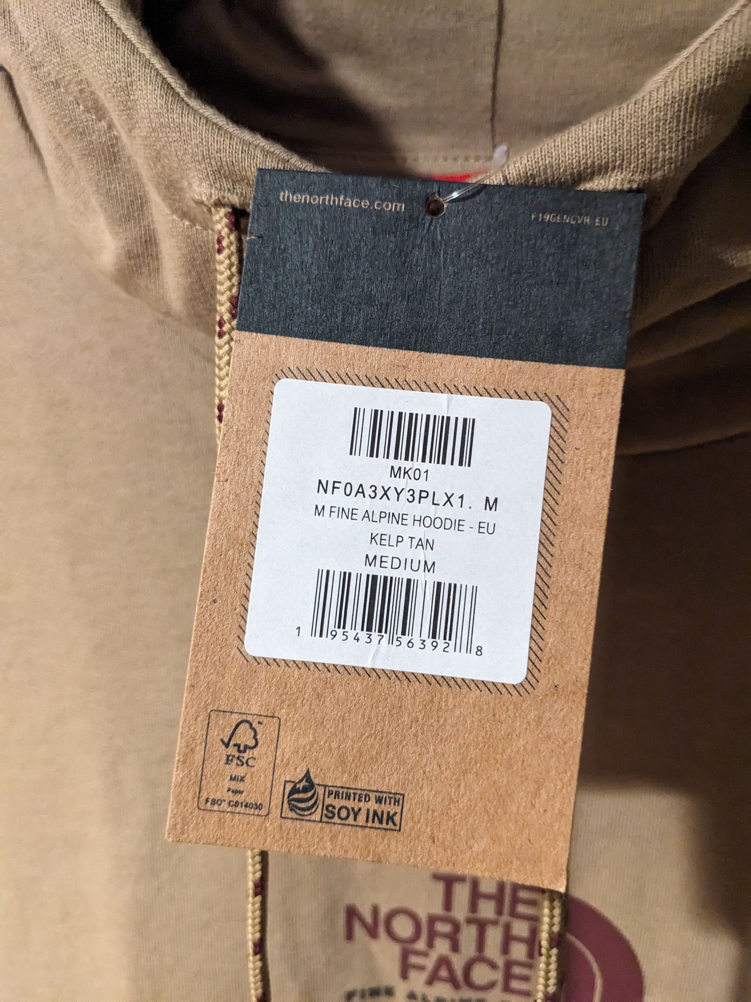 The North Face The North Face Fine Alpine Equipment Center Logo Hoodie Size US M / EU 48-50 / 2 - 4 Thumbnail