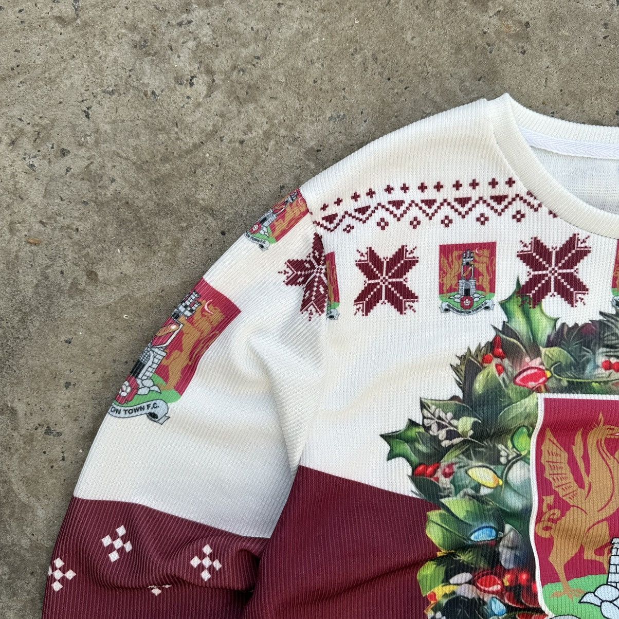 FCTRY LAb Vintage Northampton Town F.C Sweatshirt Sam Cotter Y2K 00s Size US L / EU 52-54 / 3 - 5 Thumbnail