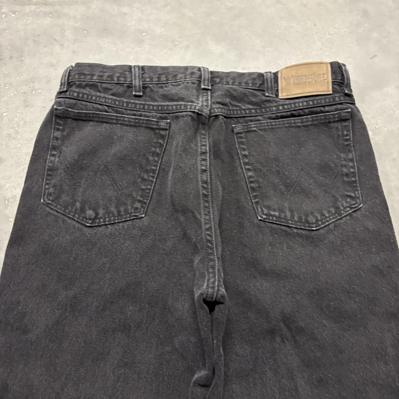 Japanese Brand × Vintage Crazy Vintage Y2K/2000s Grunge Black Essential Denim Jeans! Size US 35 - 7 Thumbnail