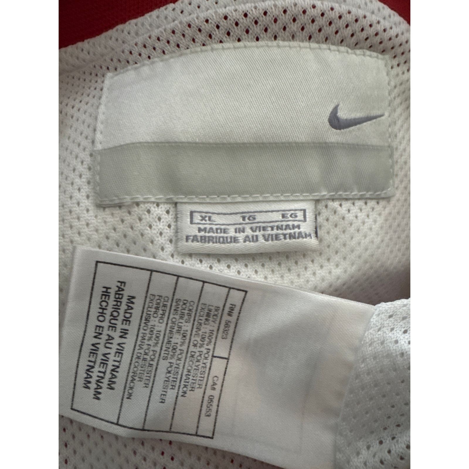 Nike VTG Nike Air Revolution short sleeve zip long jacket white Size US XL / EU 56 / 4 - 10 Thumbnail