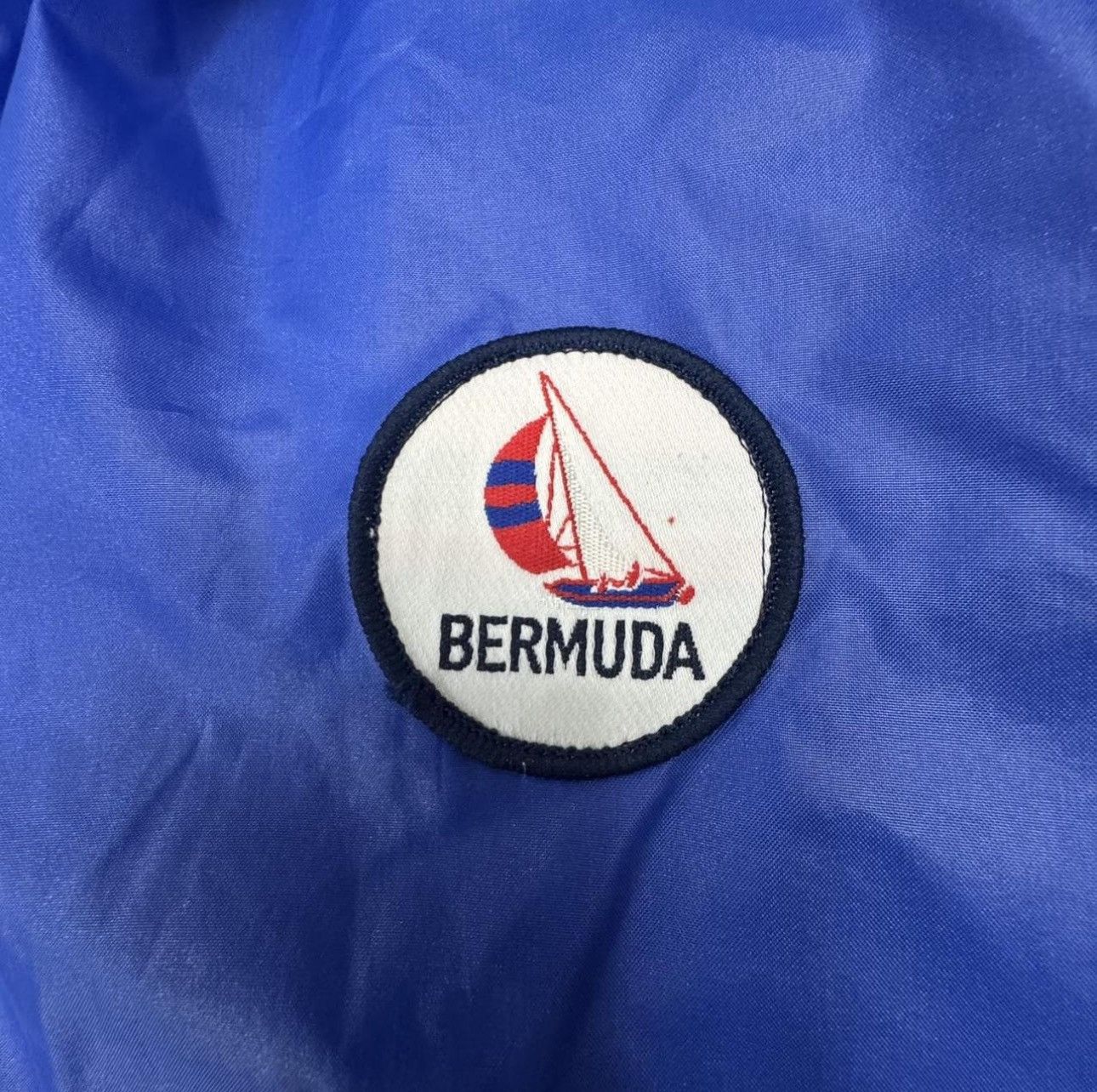 Other VTG 80s Newport Bermuda Hooded Nylon Windbreaker Colorblock Size US XL / EU 56 / 4 - 6 Thumbnail