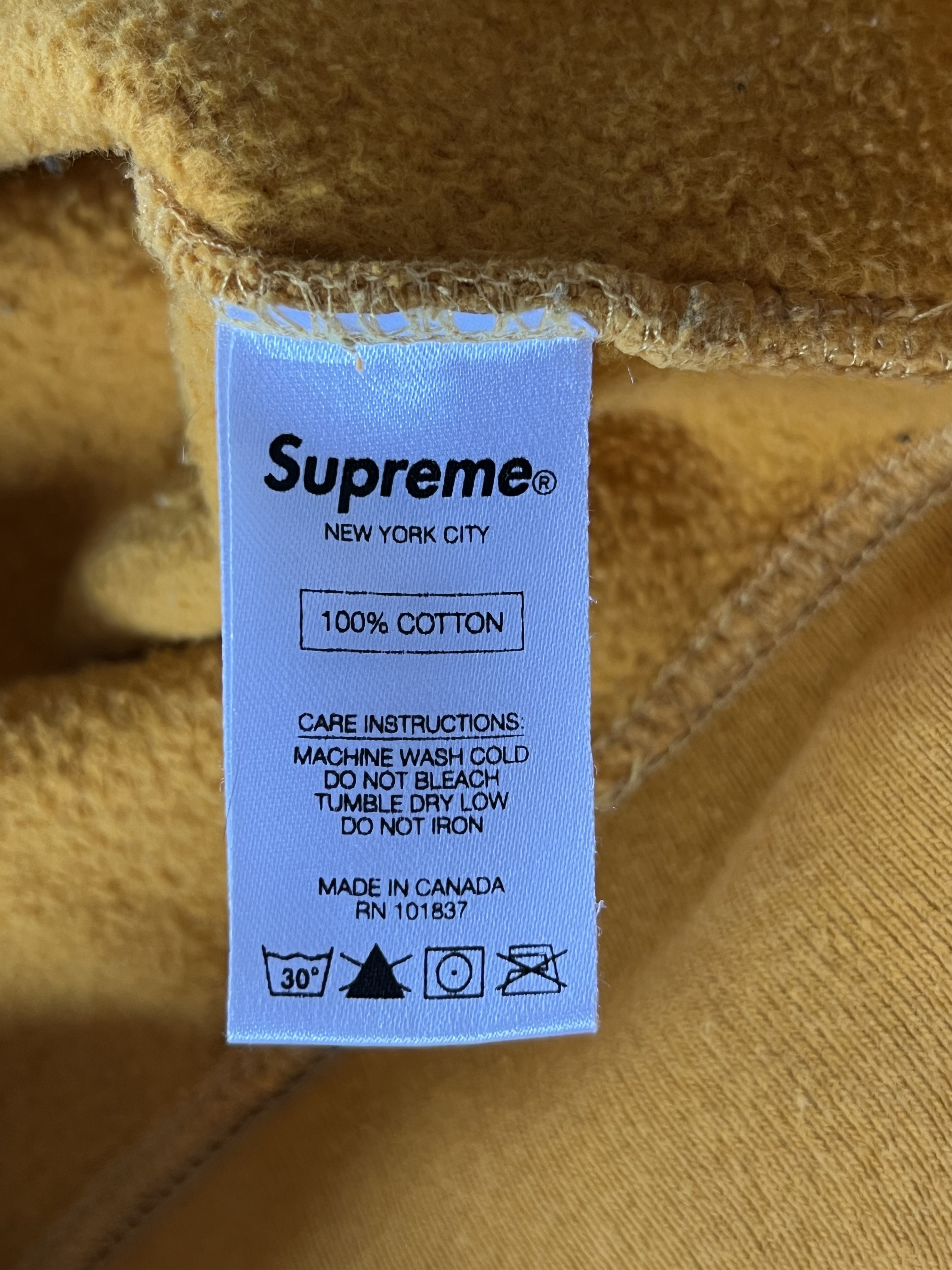Supreme Luxury Zip Hoodies Supreme Old English Hood Streetwear Size US M / EU 48-50 / 2 - 11 Thumbnail