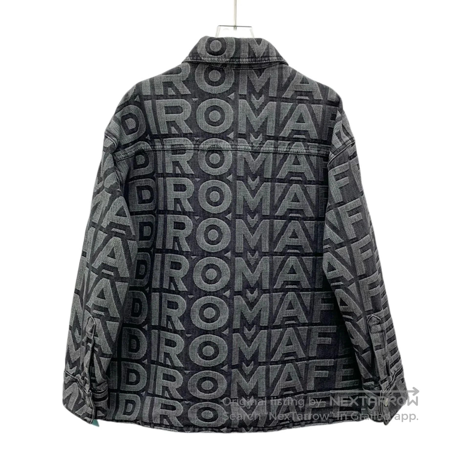 Fendi fendi gray logo long sleeve denim shirt. Size US M / EU 48-50 / 2 - 2 Thumbnail