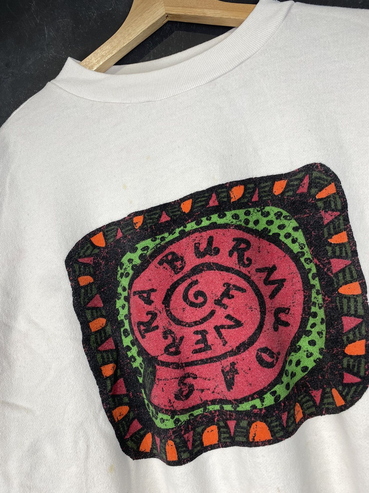 Vintage 90s Generaburmudas Spiral Baggy Crewneck Size M / US 6-8 / IT 42-44 - 2 Thumbnail