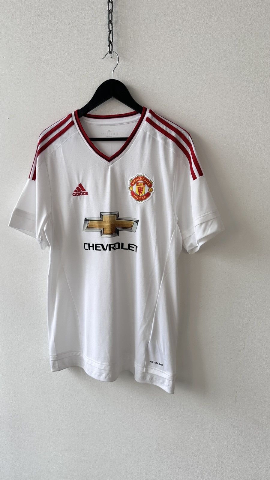 Adidas Manchester United Away Football Shirt 2015-16 Adidas Jersey Size US L / EU 52-54 / 3 - 3 Thumbnail