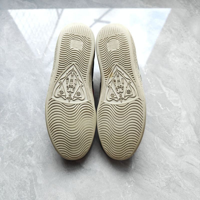 Gucci Gucci Retro Canvas Leather Athletic Sneakers Size US 7.5 / EU 40-41 - 1 Thumbnail
