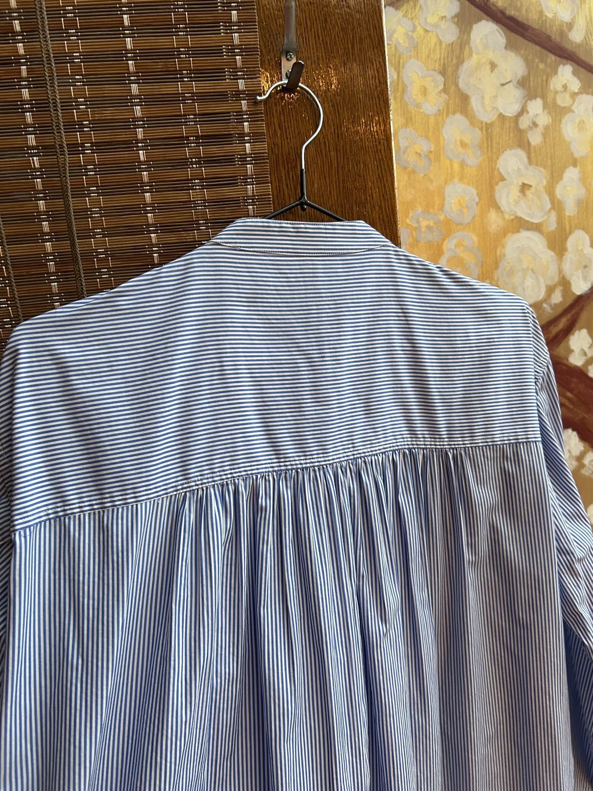Loewe Loewe Asymmetrical Two Tone Striped Tuxedo Button-Up Shirt Size XS / US 0-2 / IT 36-38 - 4 Thumbnail