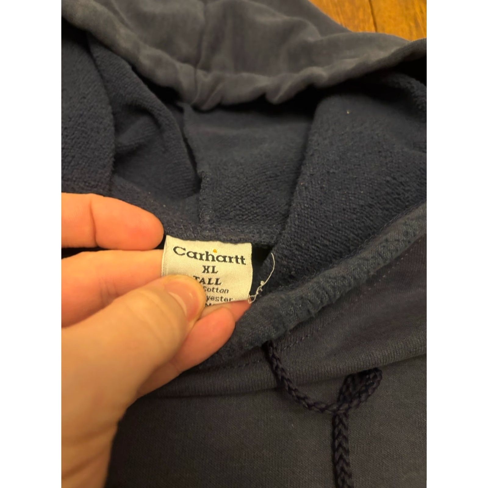 Carhartt VINTAGE Carhartt Hoodie Mens XL Sweatshirt Sweater Faded Size US XL / EU 56 / 4 - 2 Thumbnail